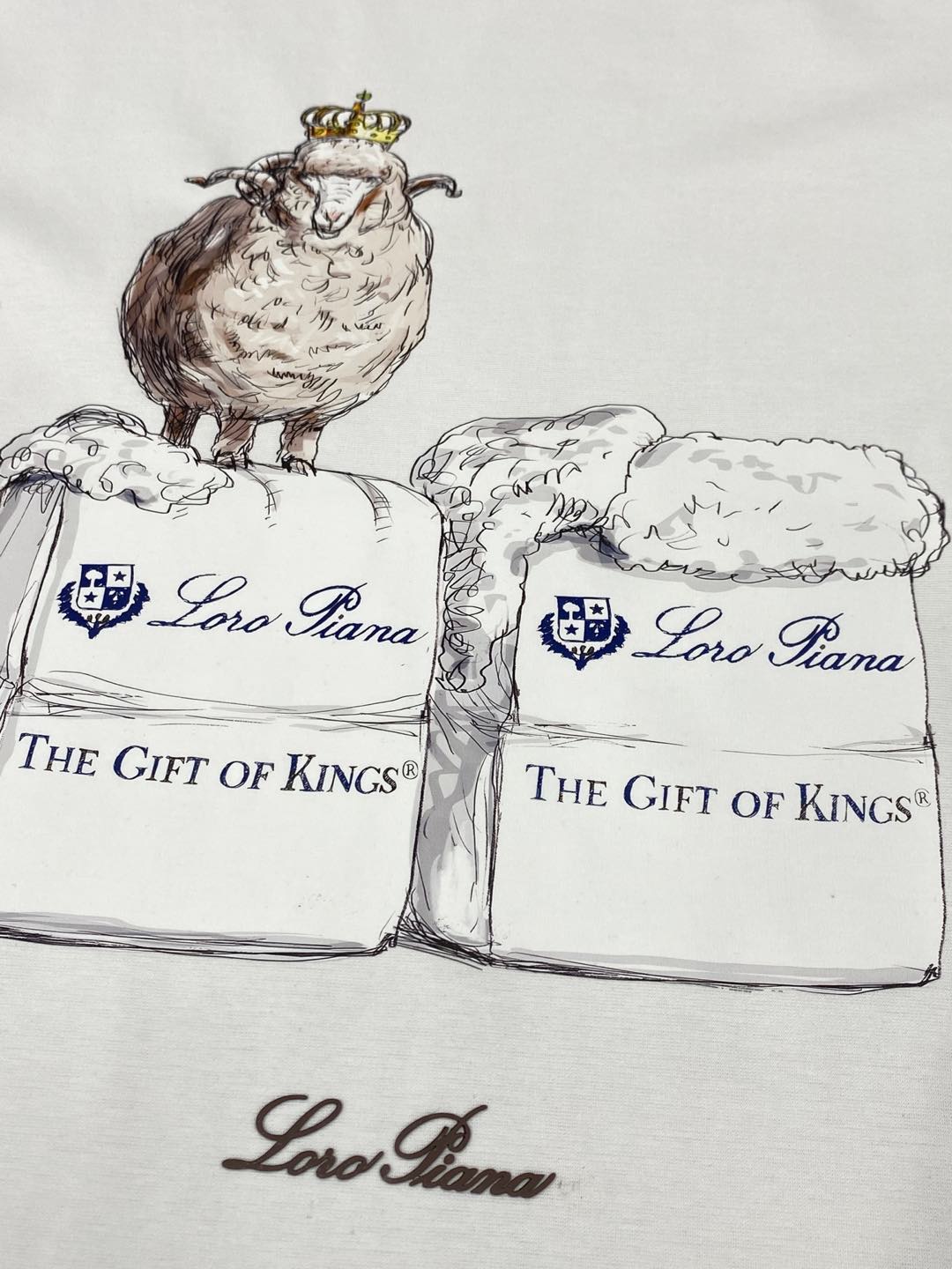    。lP🆕-Loro Piano诺悠翩雅💥独家专供新款原单男士休闲春夏短袖 高端  高端版本 时尚百