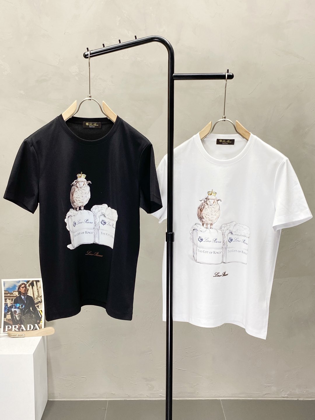    。lP🆕-Loro Piano诺悠翩雅💥独家专供新款原单男士休闲春夏短袖 高端  高端版本 时尚百