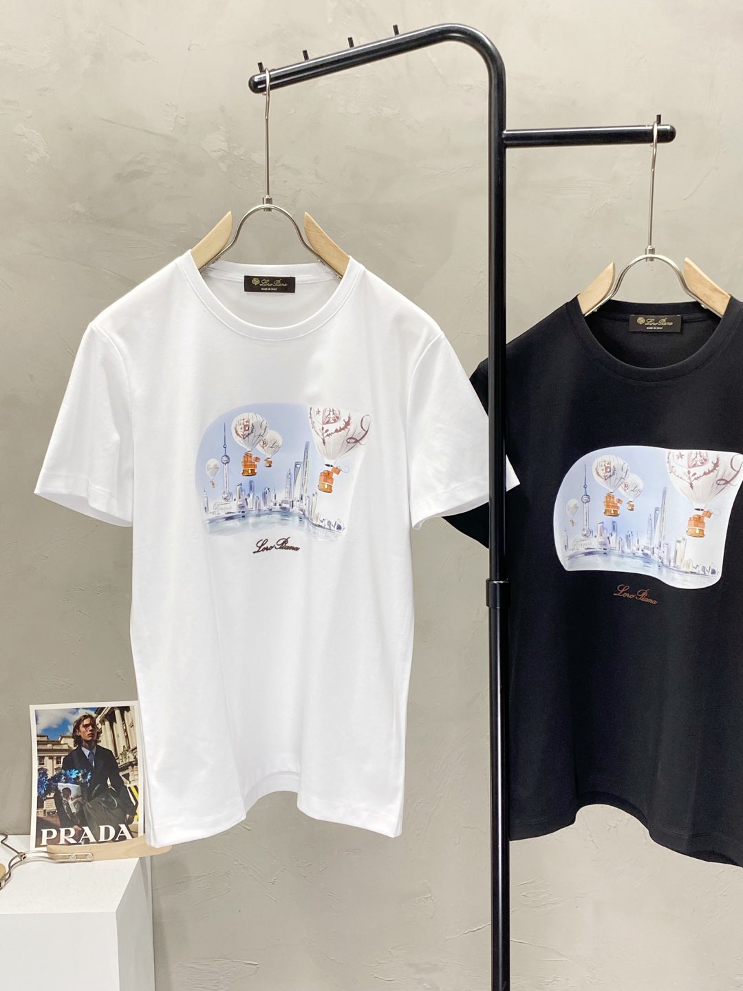    。lP🆕-Loro Piano诺悠翩雅💥独家专供新款原单男士休闲春夏短袖 高端  高端版本 时尚百