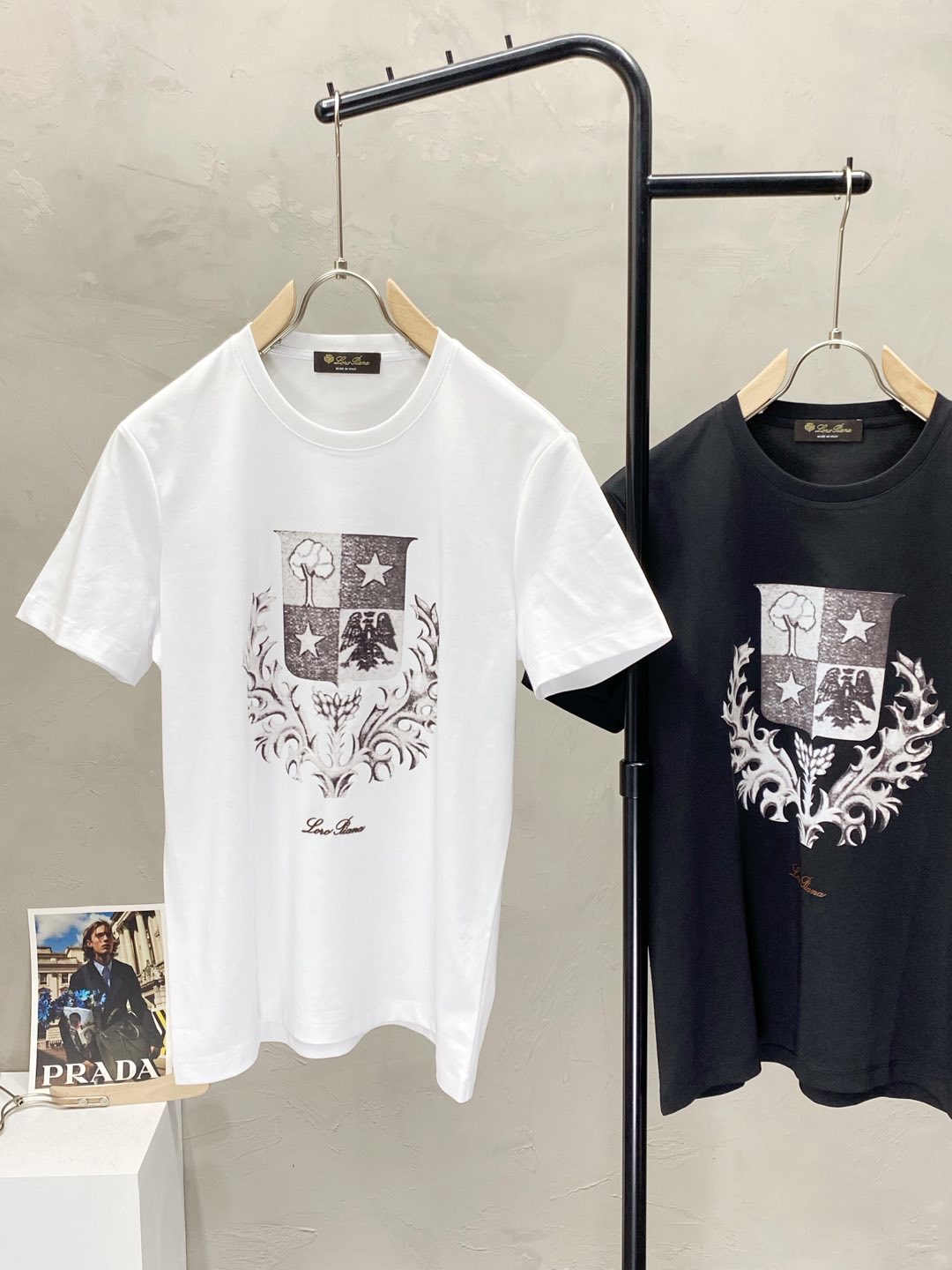    。lP🆕-Loro Piano诺悠翩雅💥独家专供新款原单男士休闲春夏短袖 高端  高端版本 时尚百