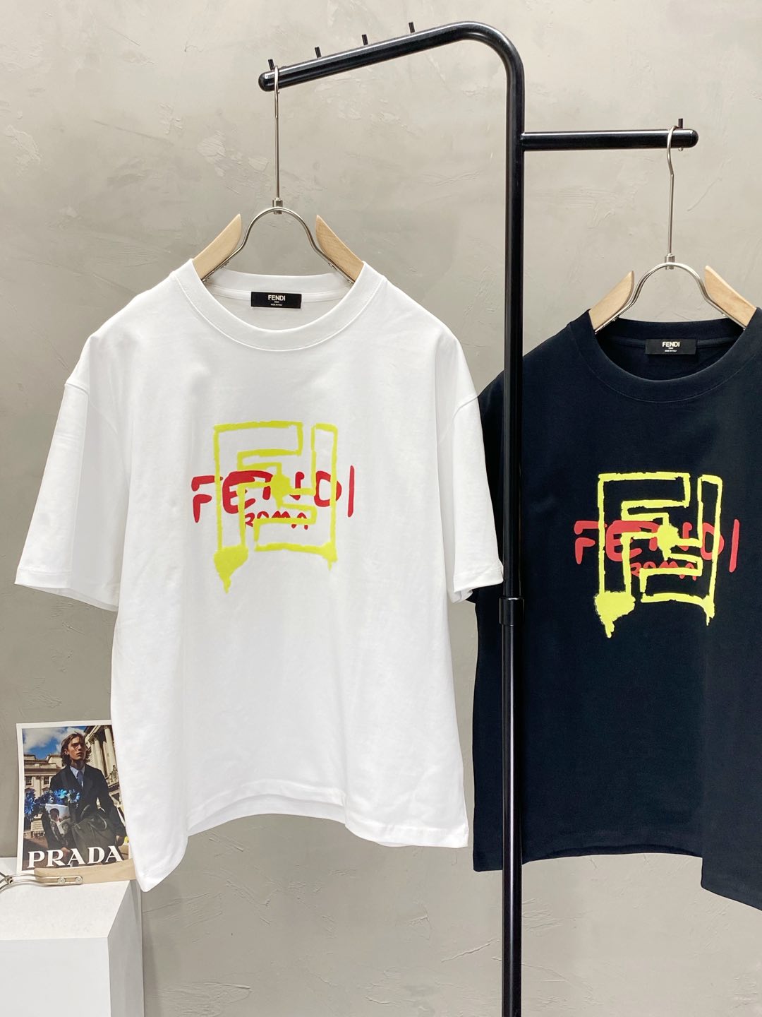    。FENDI芬迪💥独家专供新款原单男士休闲春夏短袖 高端  高端版本 时尚百搭爆款⚠️⚠️✨✨进口