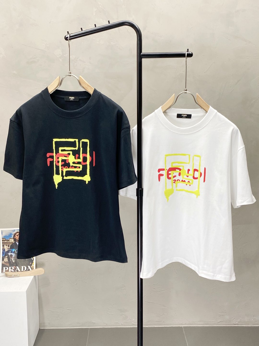    。FENDI芬迪💥独家专供新款原单男士休闲春夏短袖 高端  高端版本 时尚百搭爆款⚠️⚠️✨✨进口