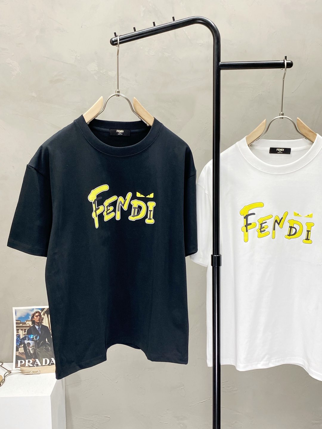    。FENDI芬迪💥独家专供新款原单男士休闲春夏短袖 高端  高端版本 时尚百搭爆款⚠️⚠️✨✨进口