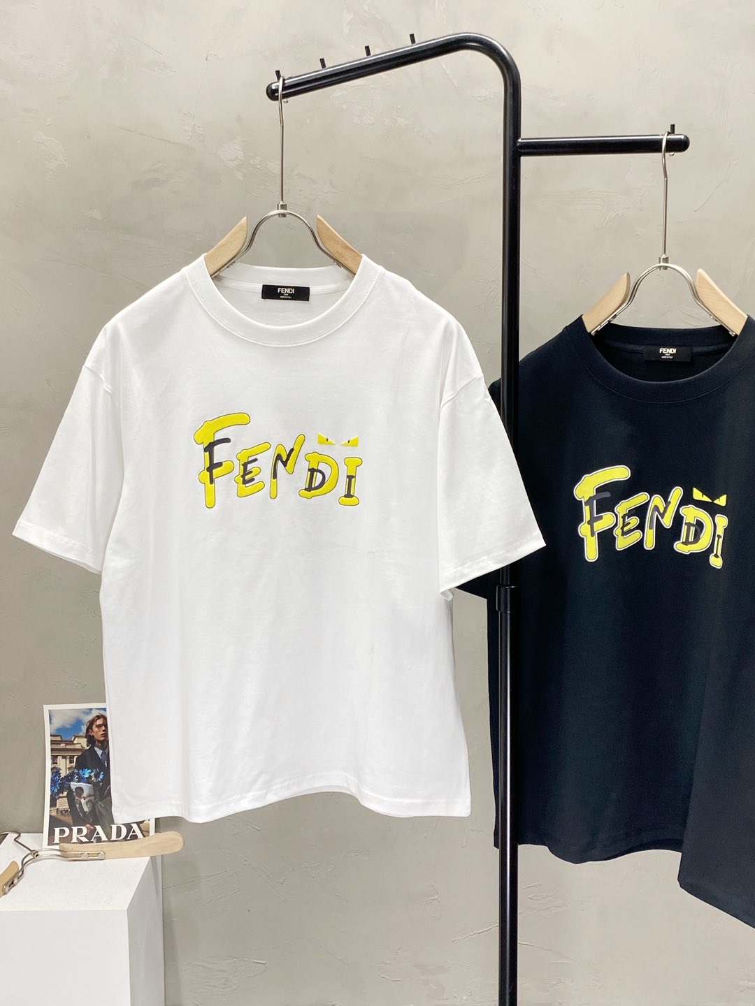    。FENDI芬迪💥独家专供新款原单男士休闲春夏短袖 高端  高端版本 时尚百搭爆款⚠️⚠️✨✨进口