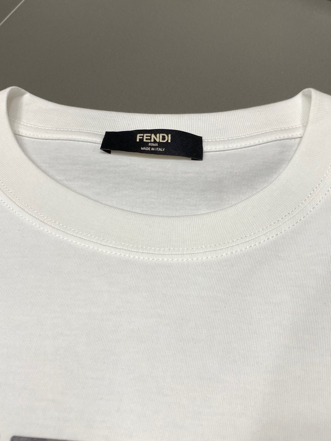    。FENDI芬迪💥独家专供新款原单男士休闲春夏短袖 高端  高端版本 时尚百搭爆款⚠️⚠️✨✨进口