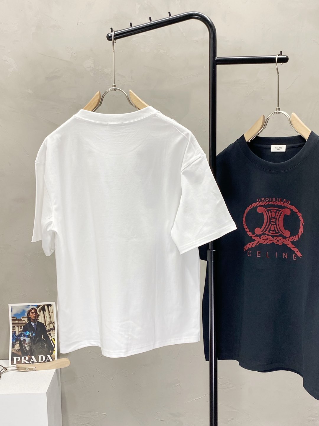    。CELINE赛琳💥独家专供新款原单男士休闲春夏短袖 高端  高端版本 时尚百搭爆款⚠️⚠️✨✨进