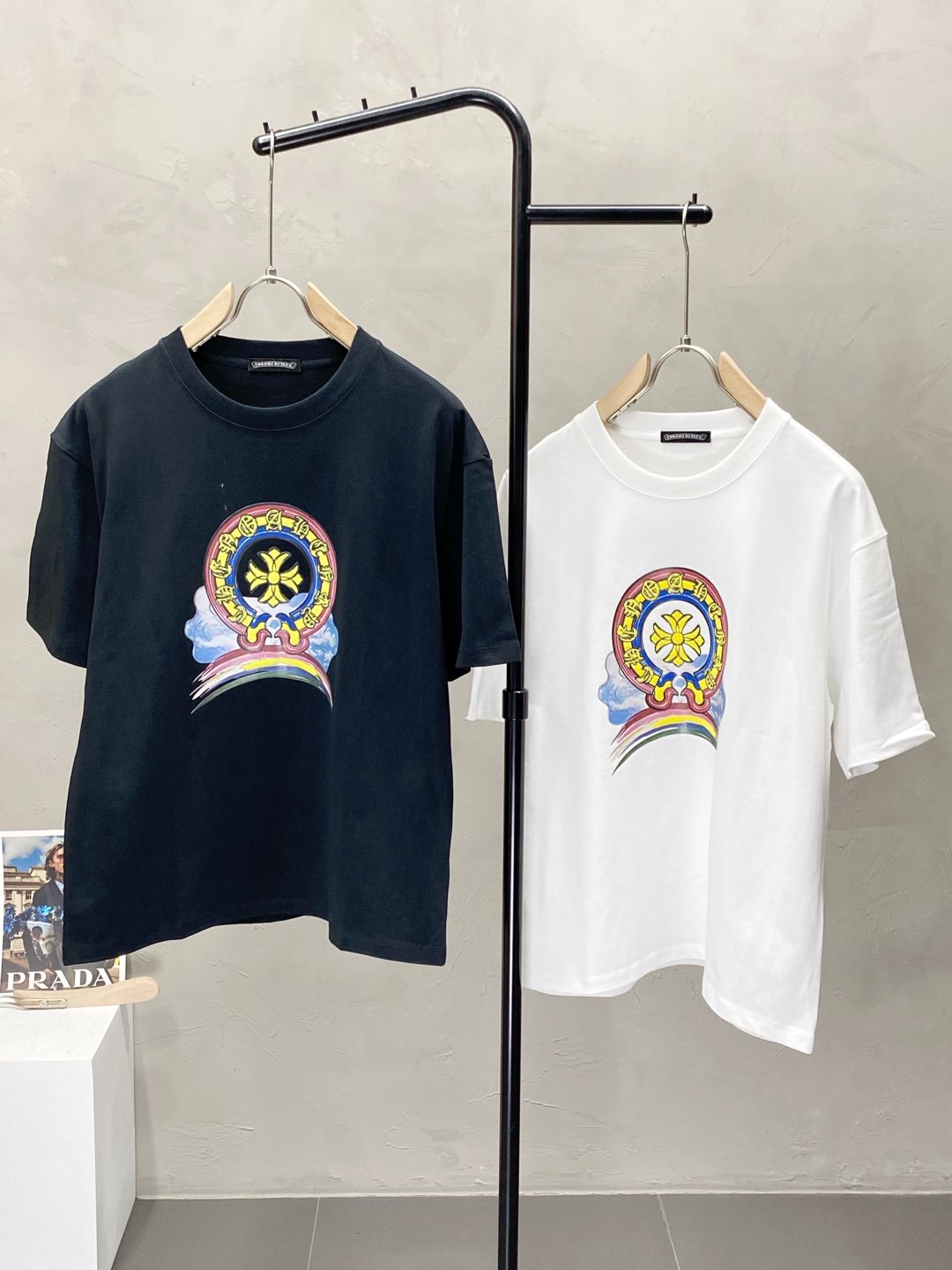    。Chrome Hearts克罗心💥独家专供新款原单男士休闲春夏短袖 高端  高端版本 时尚百搭爆