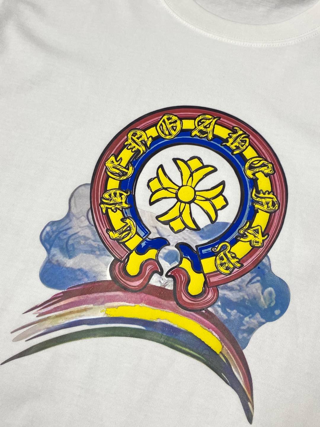    。Chrome Hearts克罗心💥独家专供新款原单男士休闲春夏短袖 高端  高端版本 时尚百搭爆