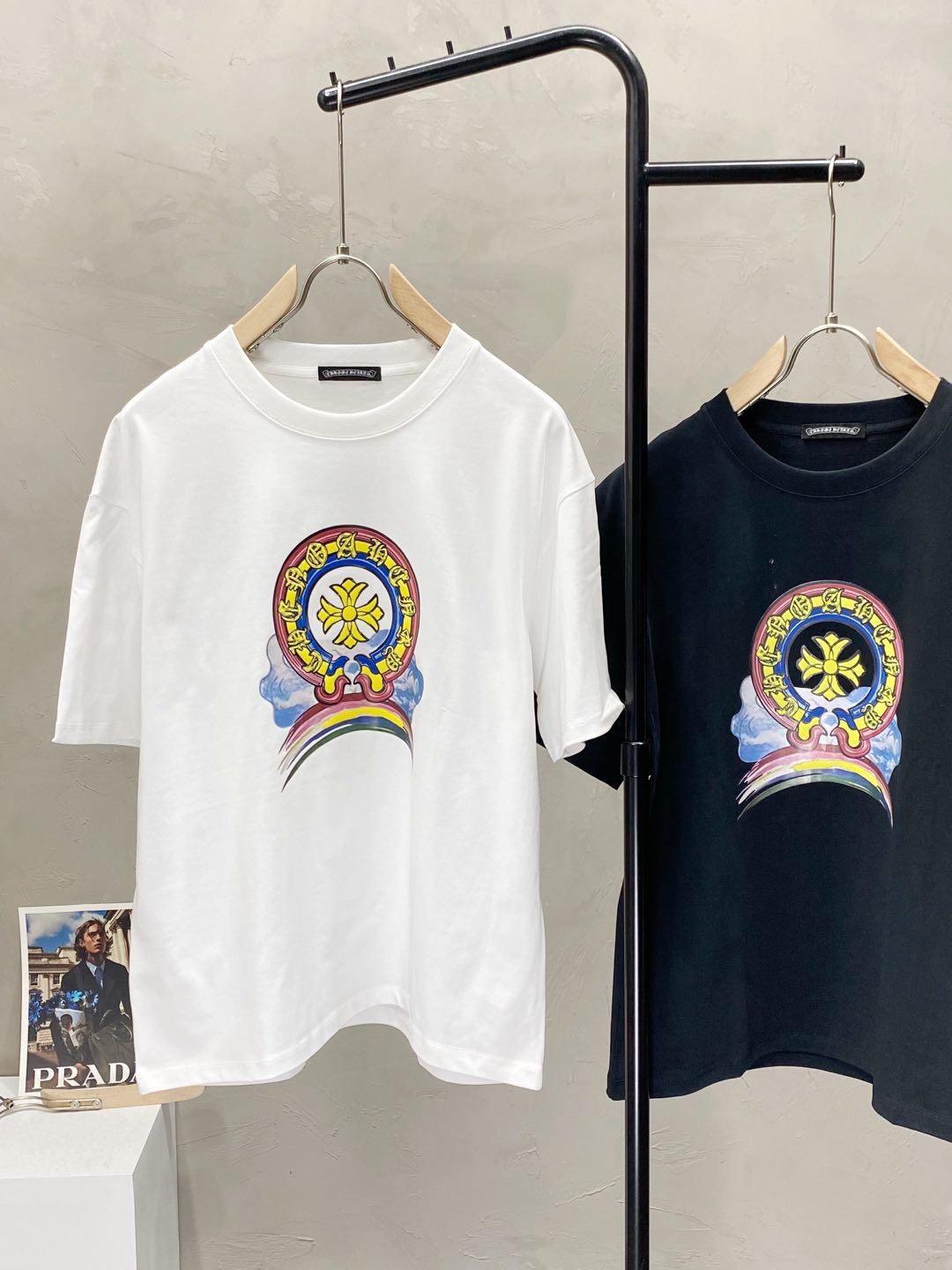    。Chrome Hearts克罗心💥独家专供新款原单男士休闲春夏短袖 高端  高端版本 时尚百搭爆