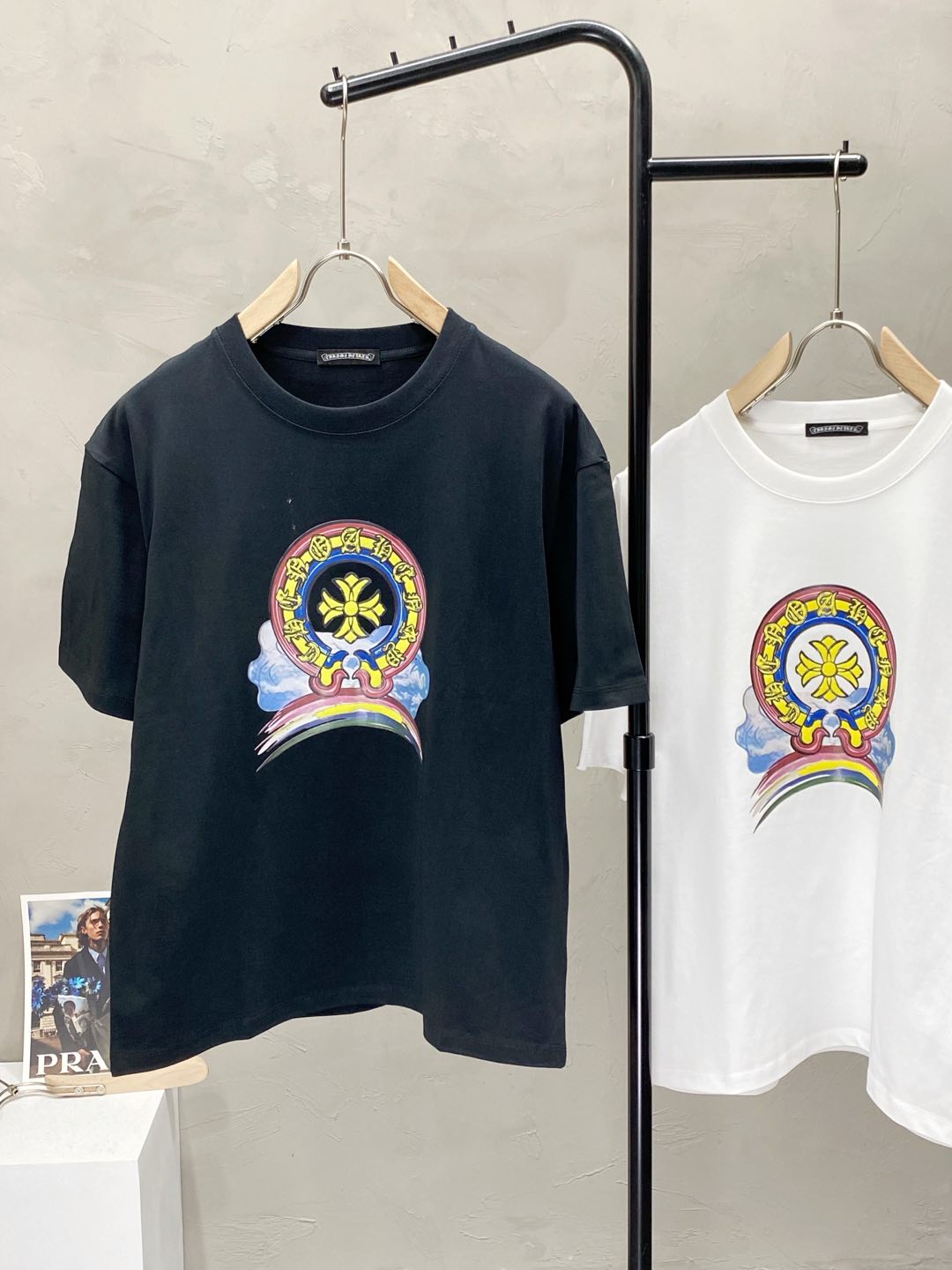    。Chrome Hearts克罗心💥独家专供新款原单男士休闲春夏短袖 高端  高端版本 时尚百搭爆