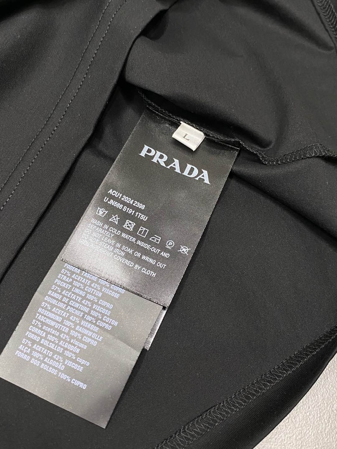  。Prada普拉达💥独家专供新款原单男士休闲短袖 高端  高版本 时尚百搭爆款⚠️⚠️✨✨进口面料 手