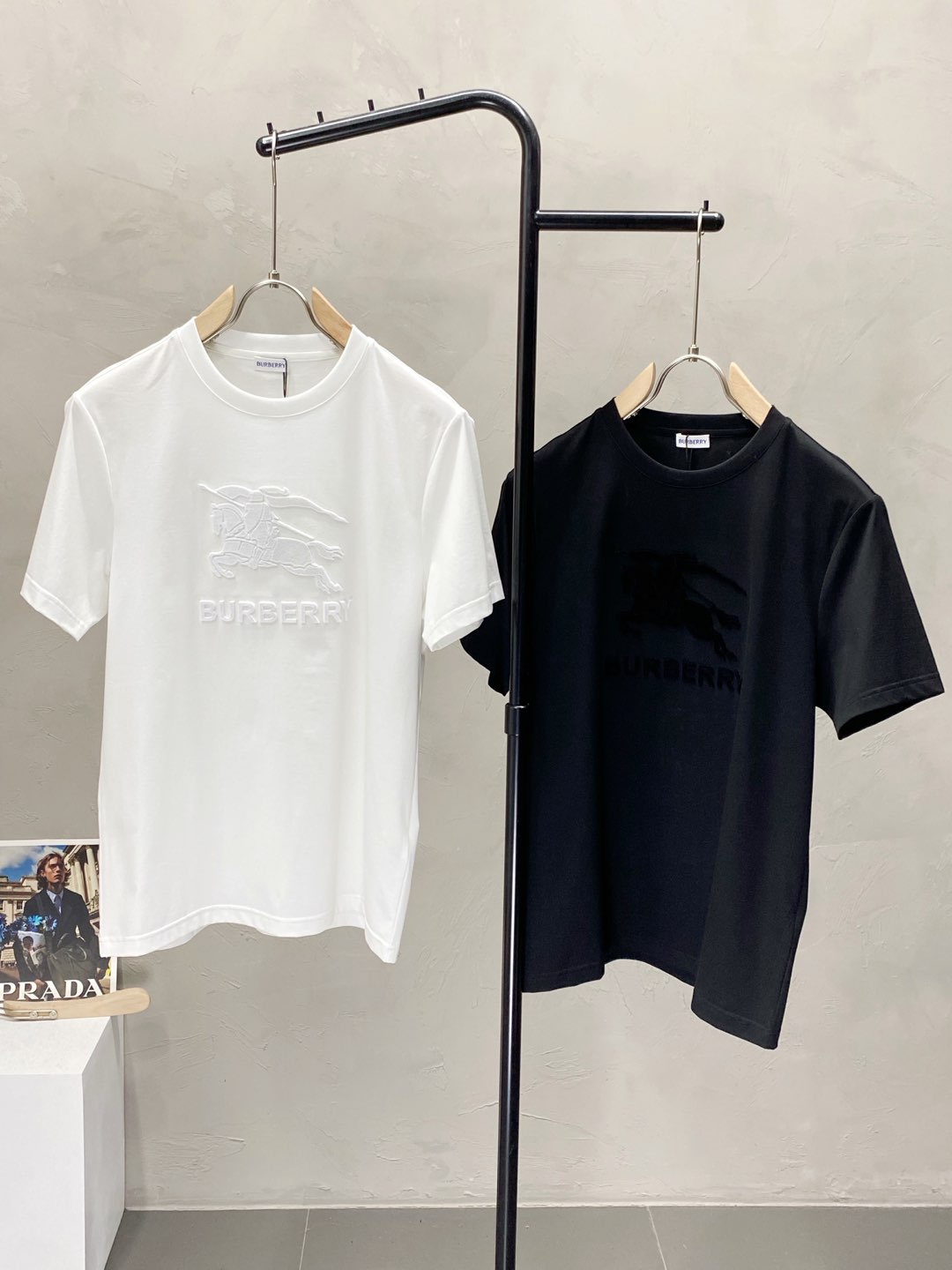  。Burberry巴宝莉💥独家专供新款原单男士休闲短袖 高端  高版本 时尚百搭爆款⚠️⚠️✨✨进口面