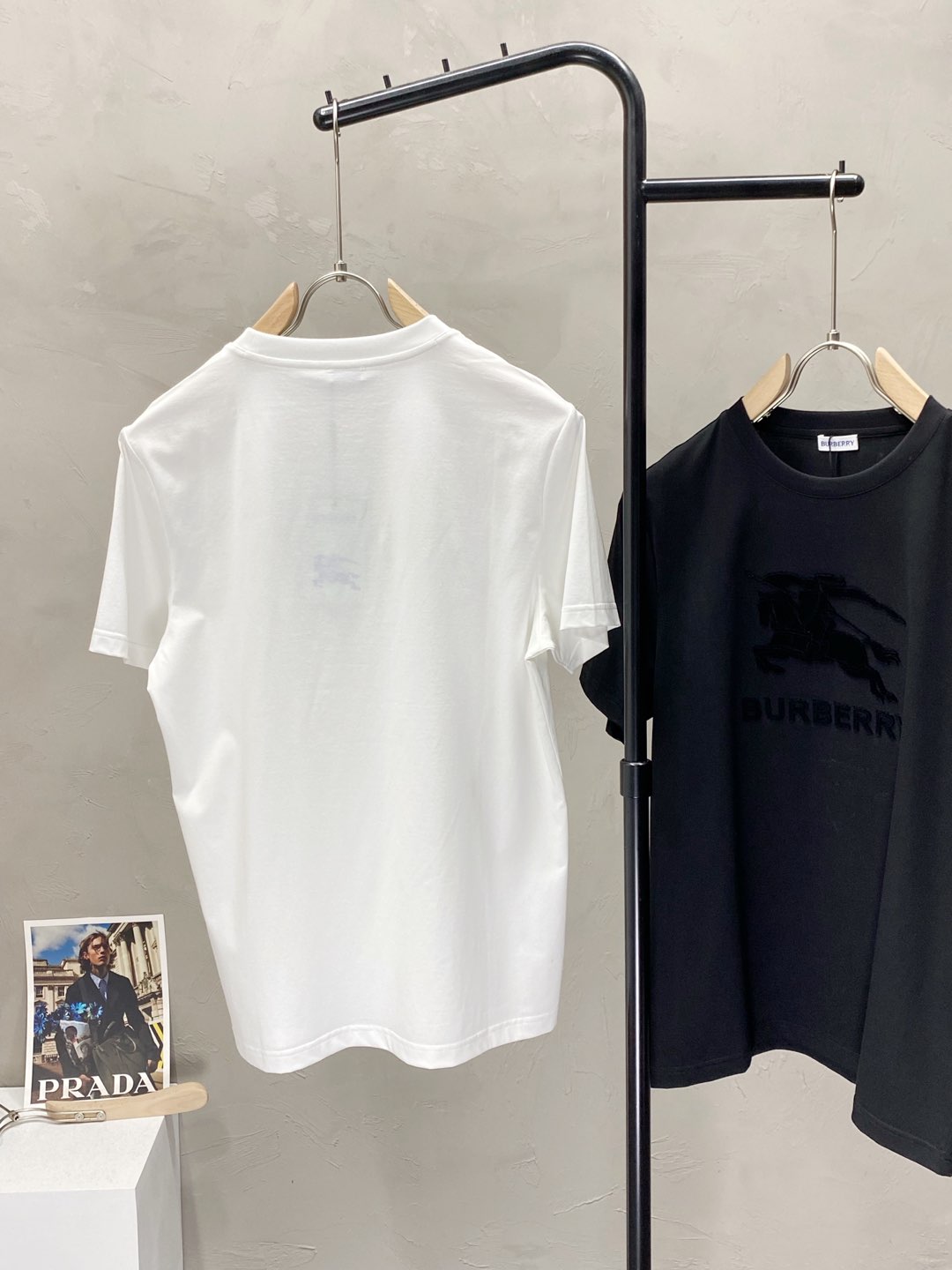  。Burberry巴宝莉💥独家专供新款原单男士休闲短袖 高端  高版本 时尚百搭爆款⚠️⚠️✨✨进口面