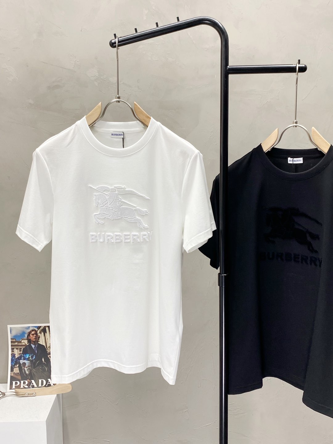  。Burberry巴宝莉💥独家专供新款原单男士休闲短袖 高端  高版本 时尚百搭爆款⚠️⚠️✨✨进口面