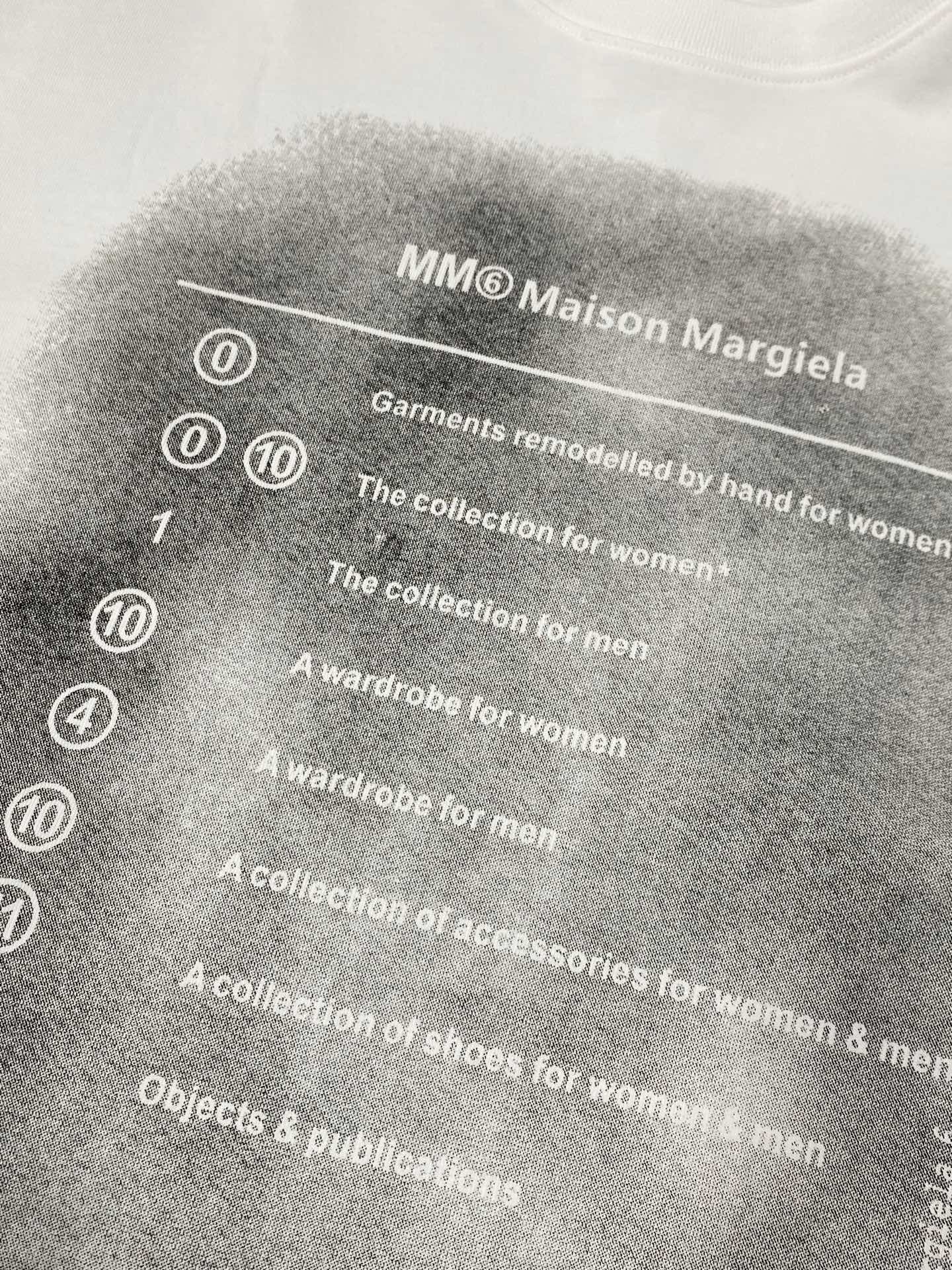  。Madison Margiela梅森马吉拉MM6💥独家专供新款原单男士休闲春夏短袖 高端定制 高端版