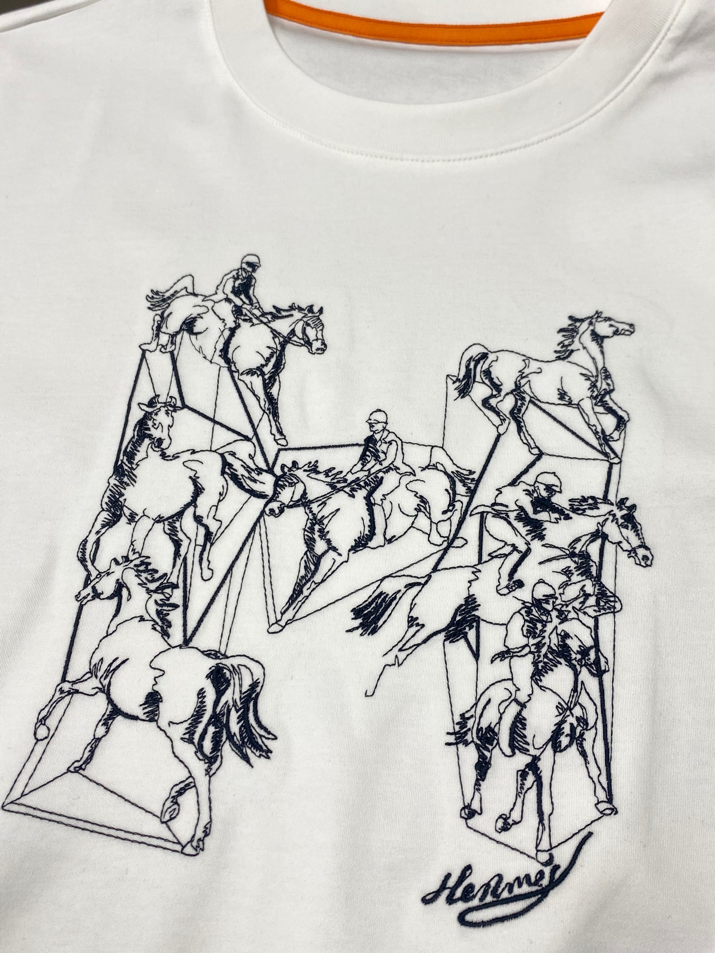  。HERMES爱马仕💥独家专供新款原单男士休闲短袖 高端定制 高端版本 时尚百搭爆款⚠️⚠️✨✨进口面