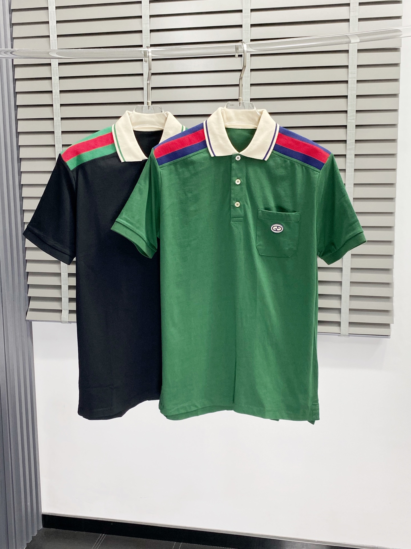  。Gucci古驰💥独家专供新款原单男士休闲翻领短袖 高端  高端版本 时尚百搭爆款⚠️⚠️✨✨进口面料