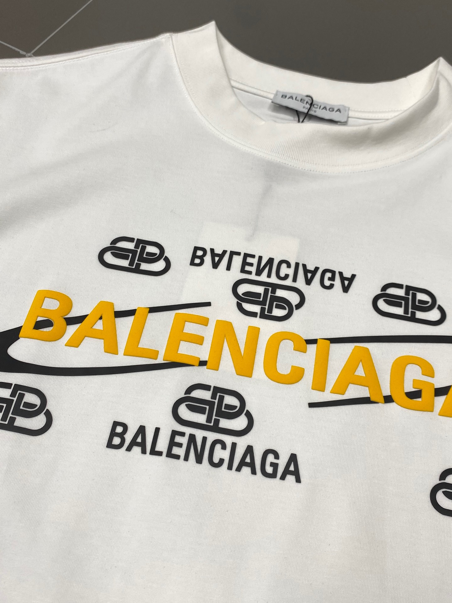。Balenciga巴黎世家💥独家专供新款原单男士休闲短袖 高端  高版本 时尚百搭爆款⚠️⚠️✨✨进口