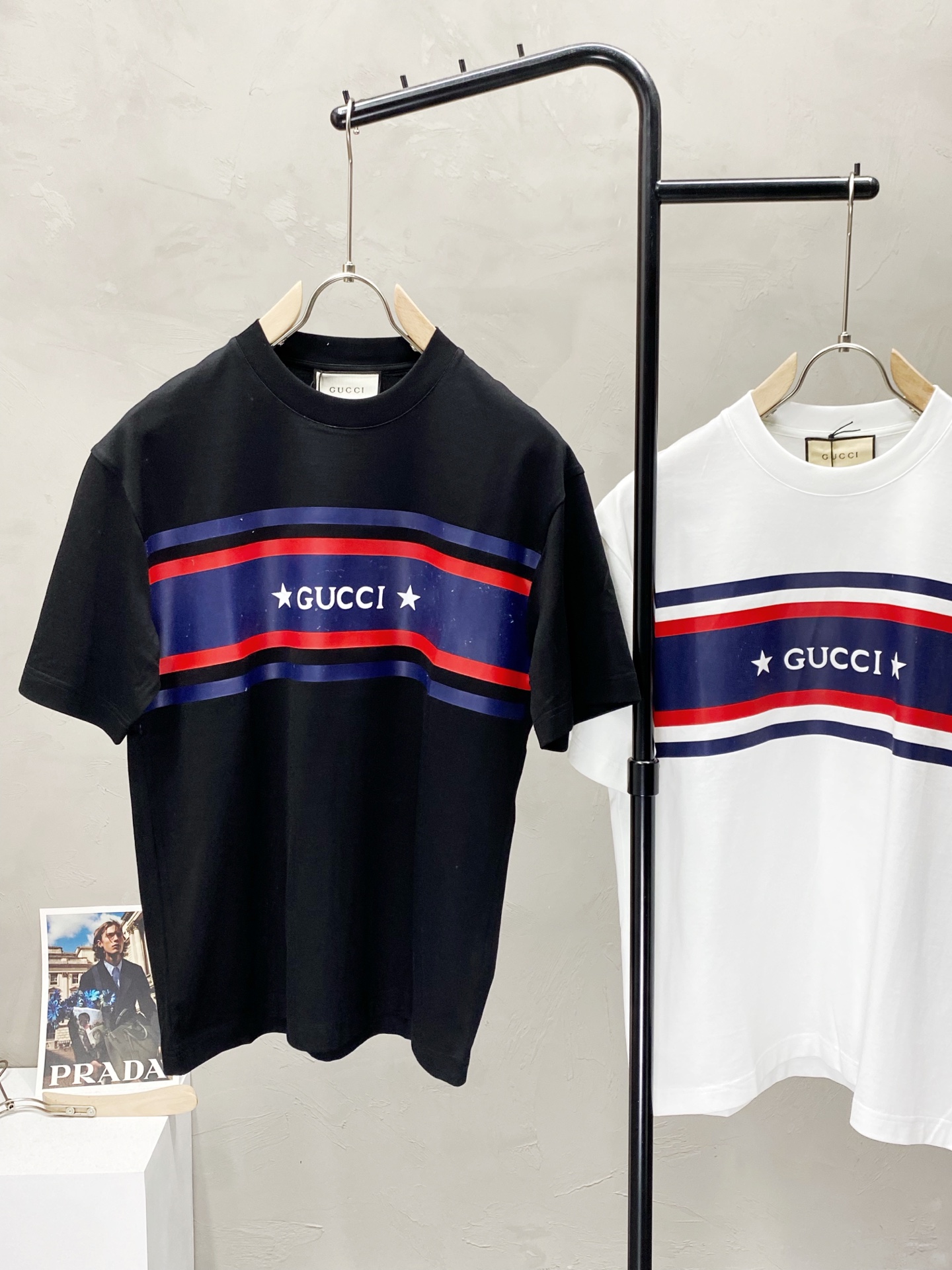 。Gucci古驰💥独家专供新款原单男士休闲短袖 高端  高版本 时尚百搭爆款⚠️⚠️✨✨进口面料 手感超