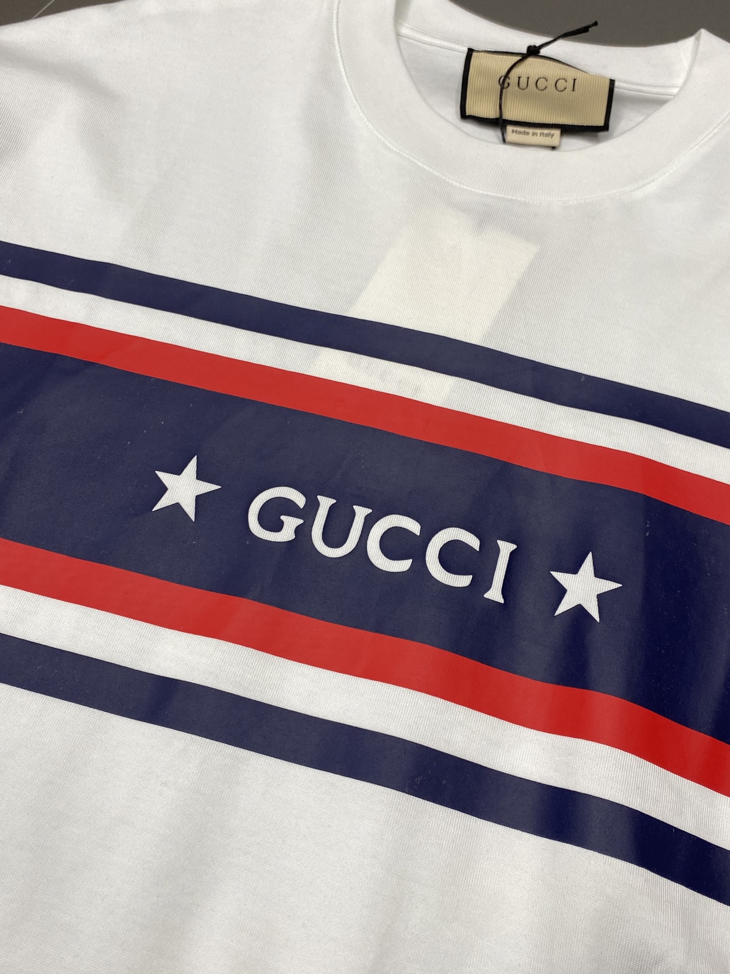 。Gucci古驰💥独家专供新款原单男士休闲短袖 高端  高版本 时尚百搭爆款⚠️⚠️✨✨进口面料 手感超