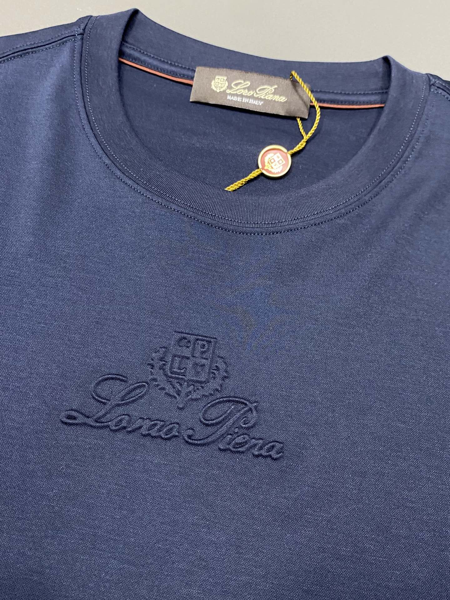 。lP🆕-Loro Piano诺悠翩雅💥独家专供新款原单男士休闲春夏短袖 高端定制 高端版本 时尚百搭爆