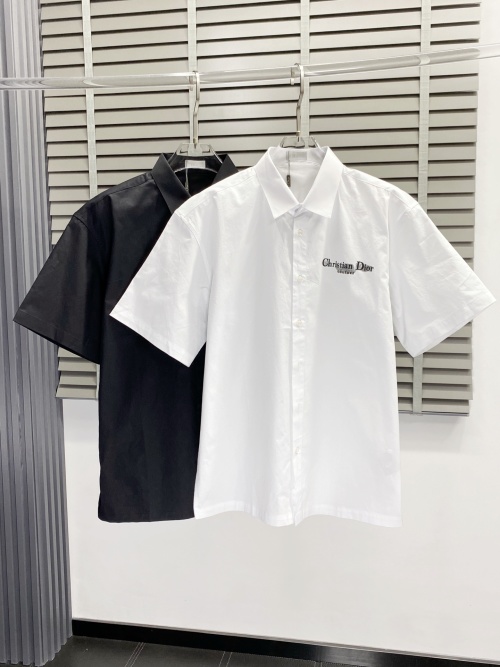 Dior Men's Casual Short Sleeve Shirt - High-End Custom Version 1 Dior Men's Casual Short Sleeve Shirt - High-End Custom Version