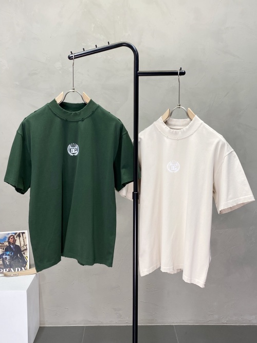 Dolce & Gabbana Men's Casual Short Sleeve T-Shirt - High-End Custom Version 1 Dolce & Gabbana Men's Casual Short Sleeve T-Shirt - High-End Custom Version