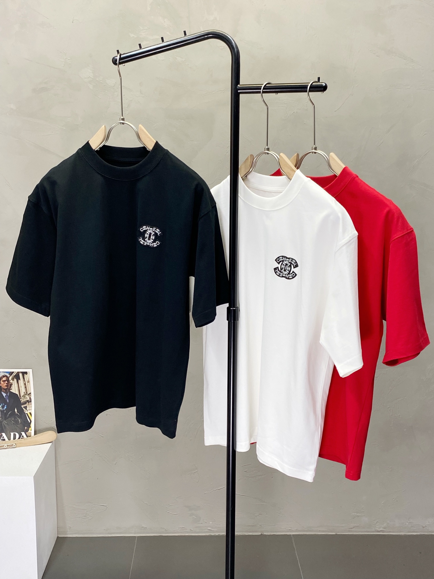 Chanel Men's Casual Short Sleeve T-Shirt - Premium Comfort & Style