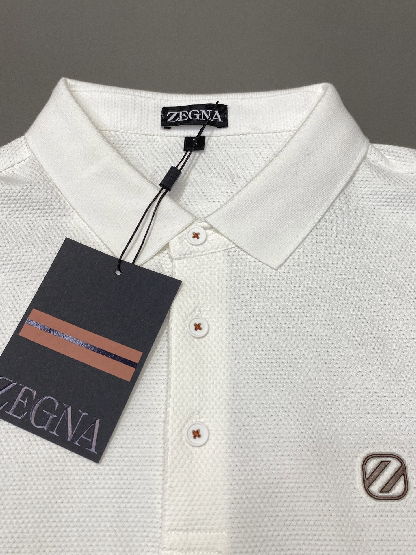 。ZEGNA杰尼亚💥独家专供新款原单男士休闲翻领短袖 高端  高版本 时尚百搭爆款⚠️⚠️✨✨进口面料 