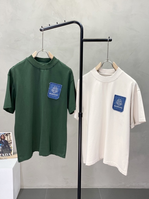 Balenciaga Men's Casual Short Sleeve T-Shirt - Comfortable & Stylish 1 Balenciaga Men's Casual Short Sleeve T-Shirt - Comfortable & Stylish