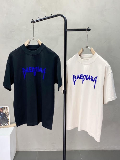 Balenciaga Men's Casual Short Sleeve T-Shirt, Premium Cotton, Comfortable Fit 1 Balenciaga Men's Casual Short Sleeve T-Shirt, Premium Cotton, Comfortable Fit