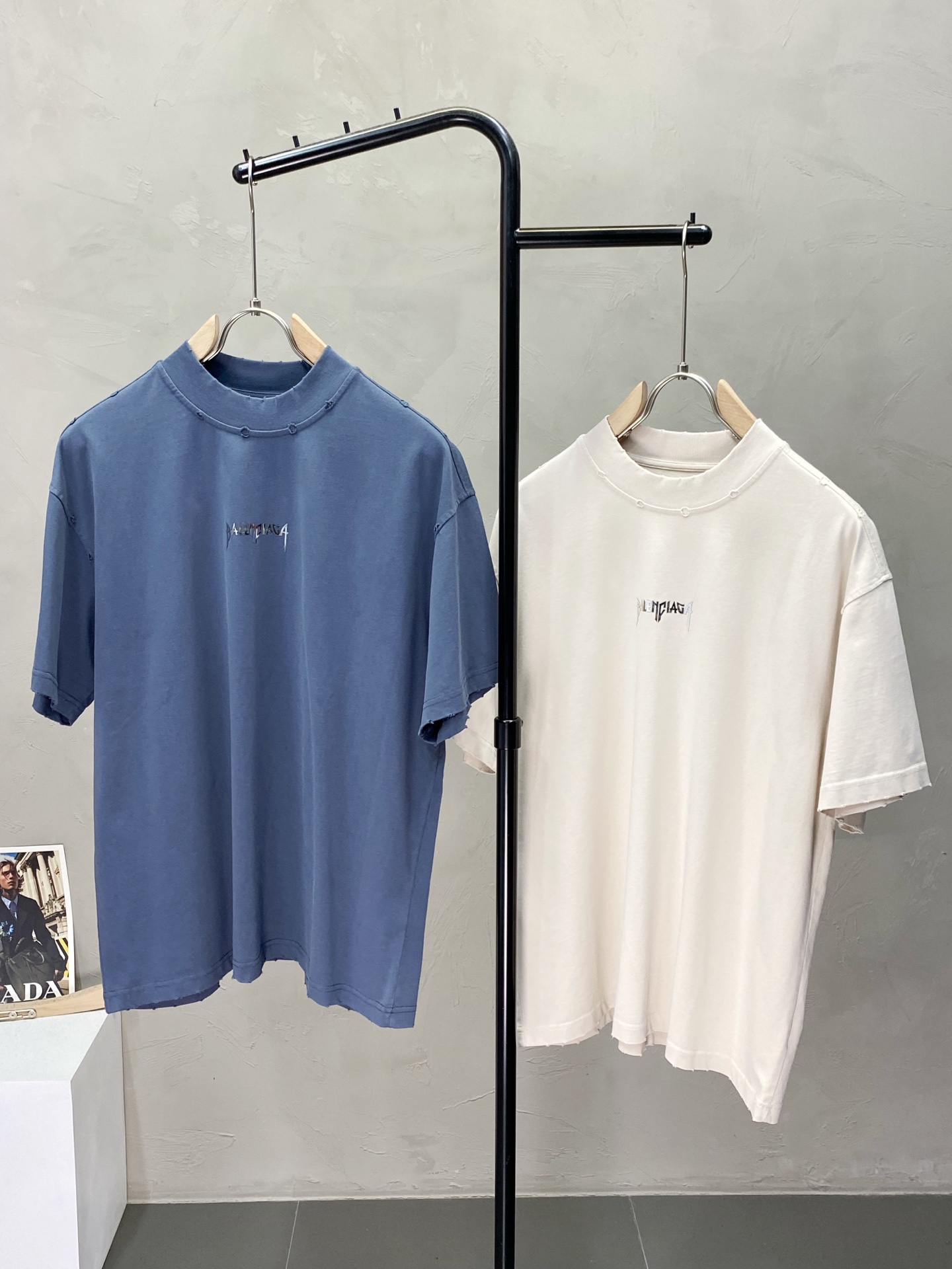 Balenciaga Men's Casual Short Sleeve T-Shirt | Soft, Comfortable, and Stylish