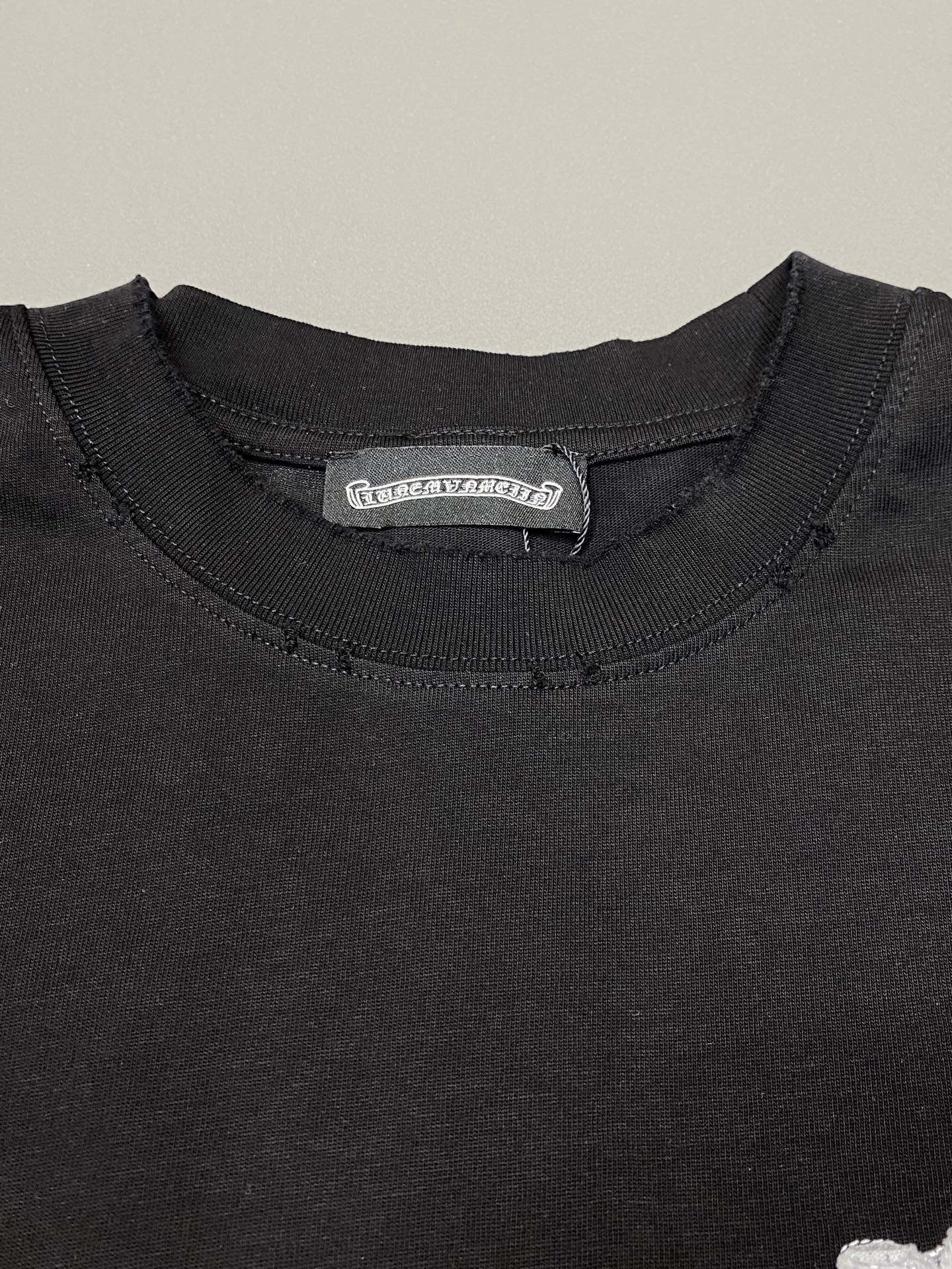 。CHROME HEARTS克罗心💥独家专供新款原单男士休闲春夏短袖 高端  高端版本 时尚百搭爆款⚠️