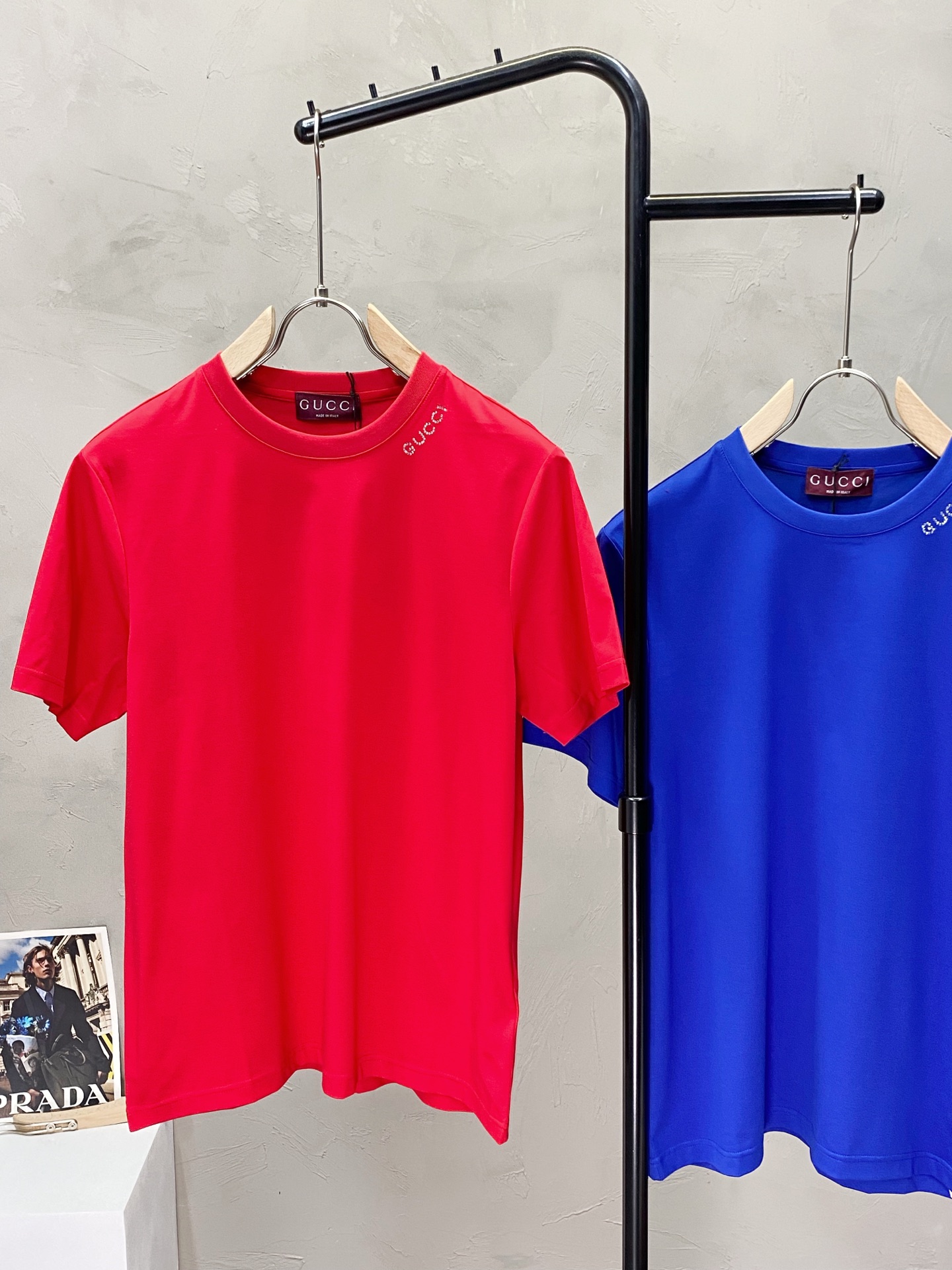 。Gucci古驰💥独家专供新款原单男士休闲短袖 高端  高版本 时尚百搭爆款⚠️⚠️✨✨进口面料 手感超