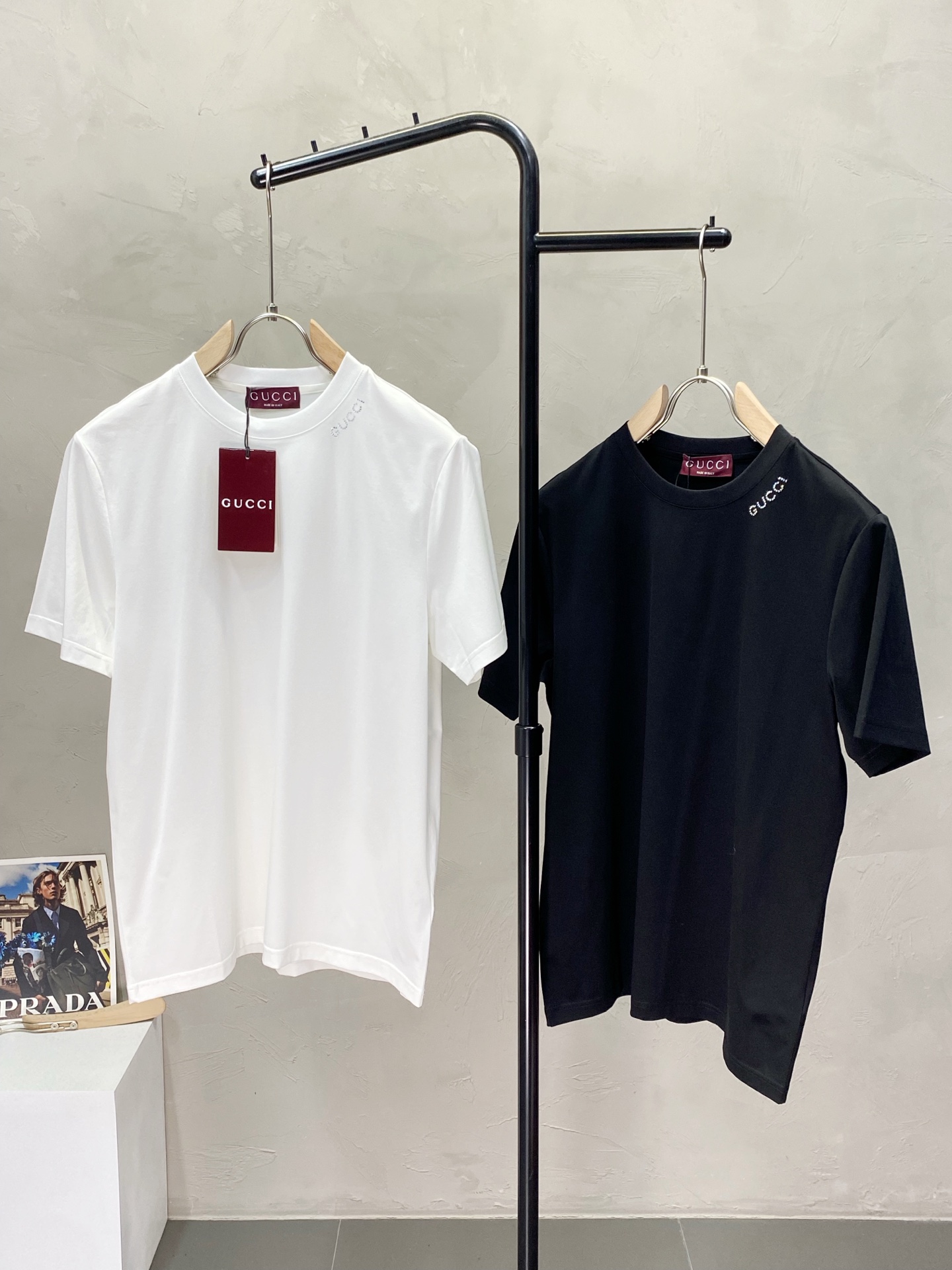 。Gucci古驰💥独家专供新款原单男士休闲短袖 高端  高版本 时尚百搭爆款⚠️⚠️✨✨进口面料 手感超