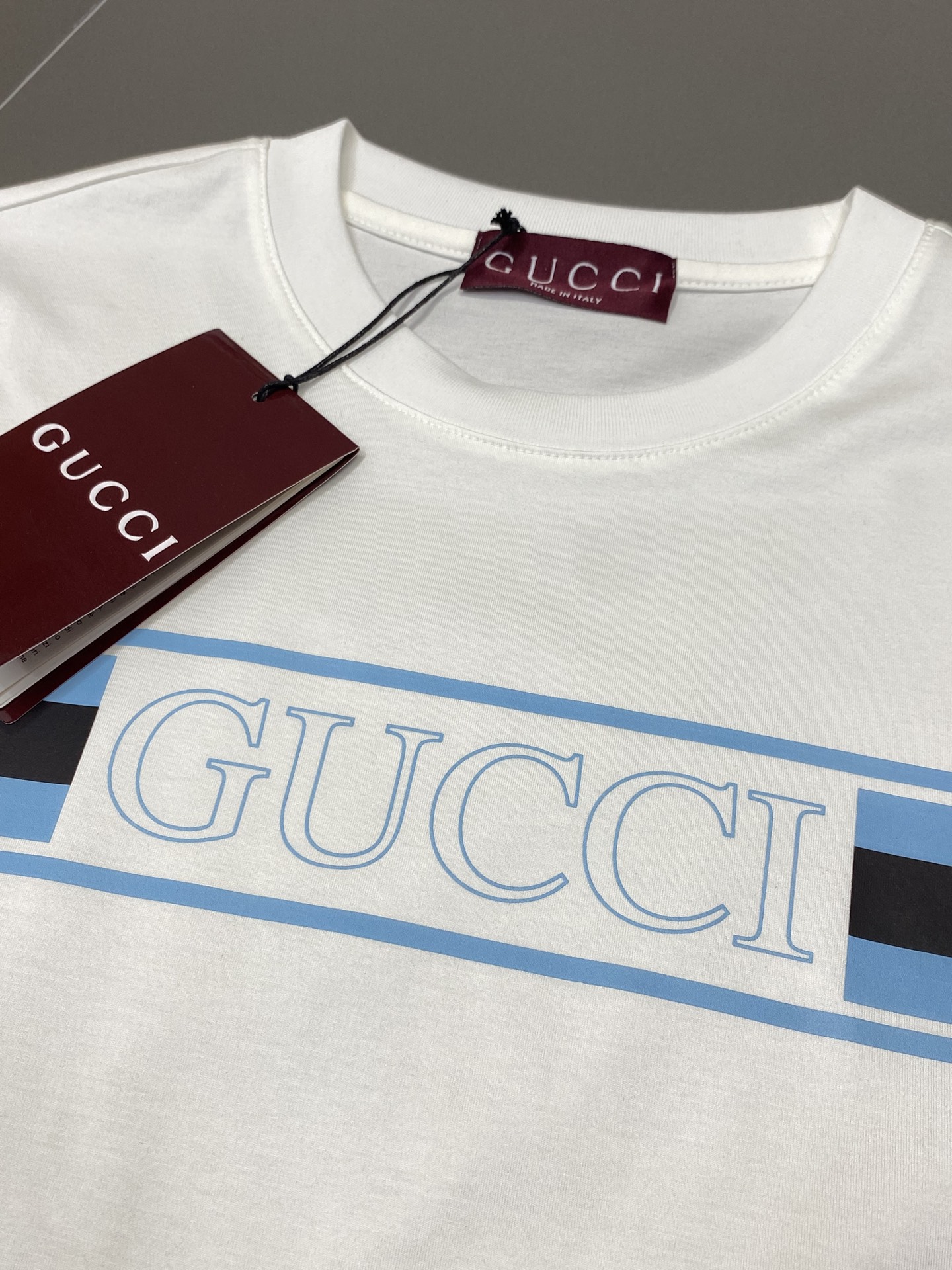 。Gucci古驰💥独家专供新款原单男士休闲短袖 高端  高版本 时尚百搭爆款⚠️⚠️✨✨进口面料 手感超