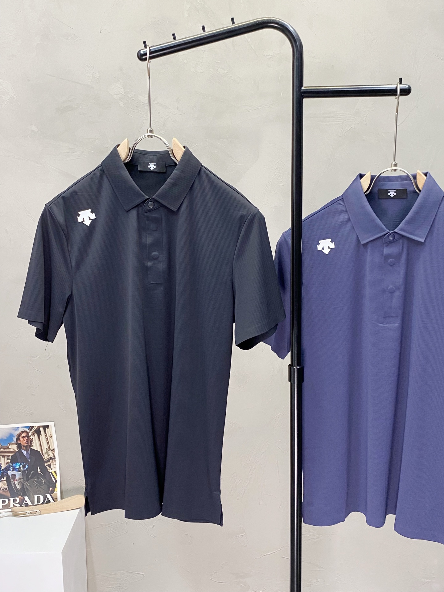 。DESCENTE迪桑特💥独家专供新款原单男士休闲春夏短袖 高端  高端版本 时尚百搭爆款⚠️⚠️✨✨进