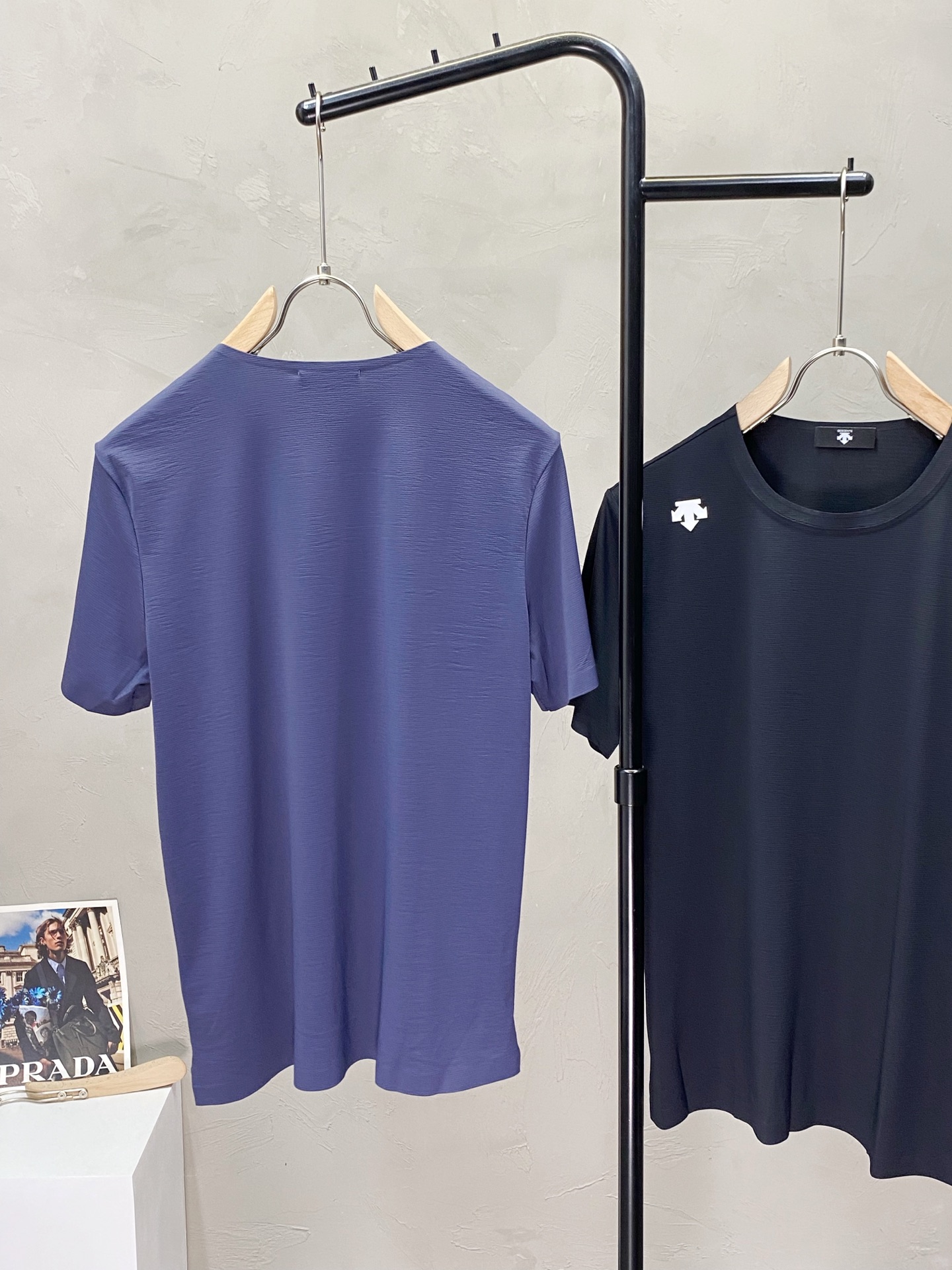 。DESCENTE迪桑特💥独家专供新款原单男士休闲春夏短袖 高端定制 高端版本 时尚百搭爆款⚠️⚠️✨✨