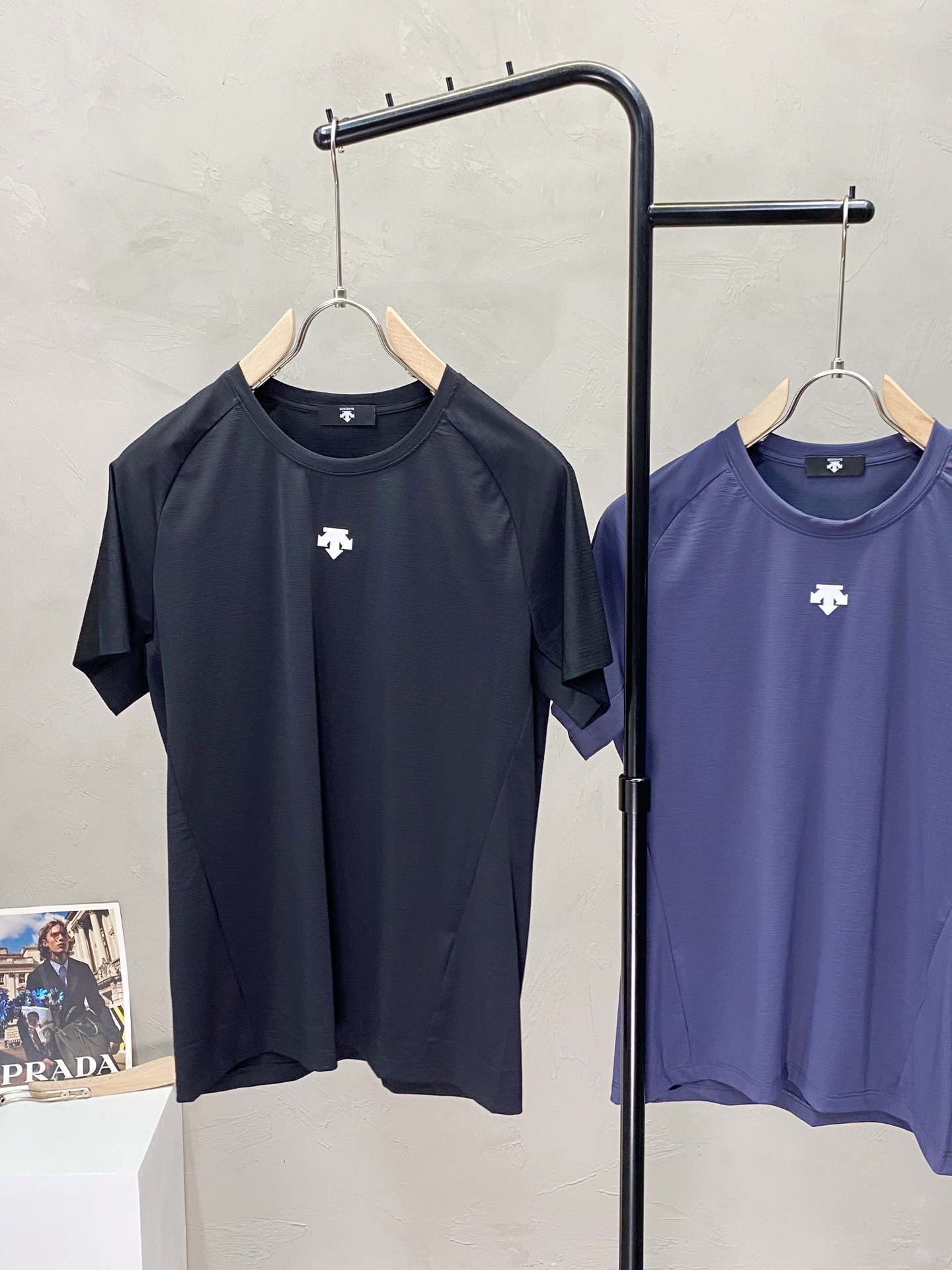 。DESCENTE迪桑特💥独家专供新款原单男士休闲春夏短袖 高端  高端版本 时尚百搭爆款⚠️⚠️✨✨进