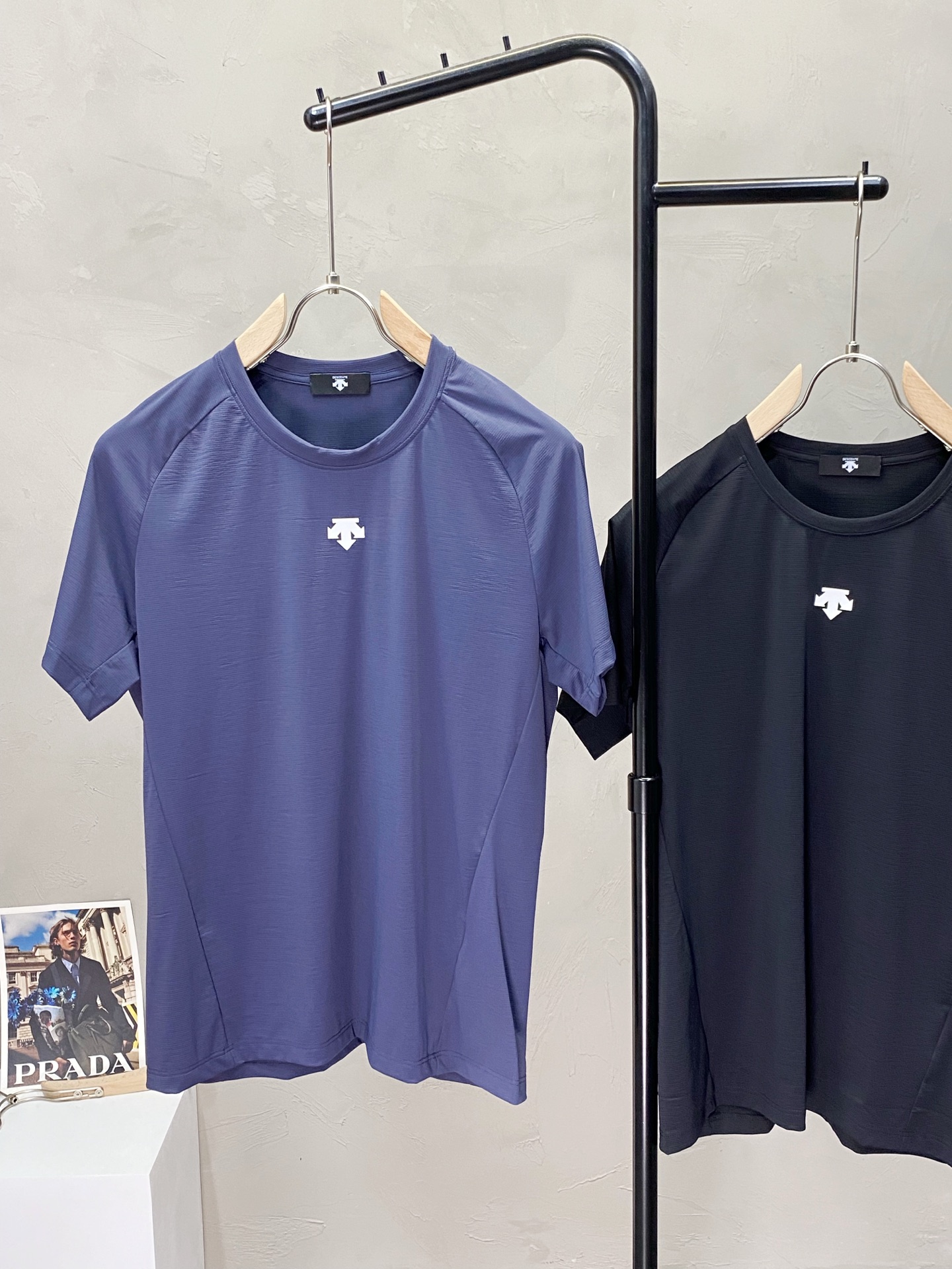 。DESCENTE迪桑特💥独家专供新款原单男士休闲春夏短袖 高端  高端版本 时尚百搭爆款⚠️⚠️✨✨进