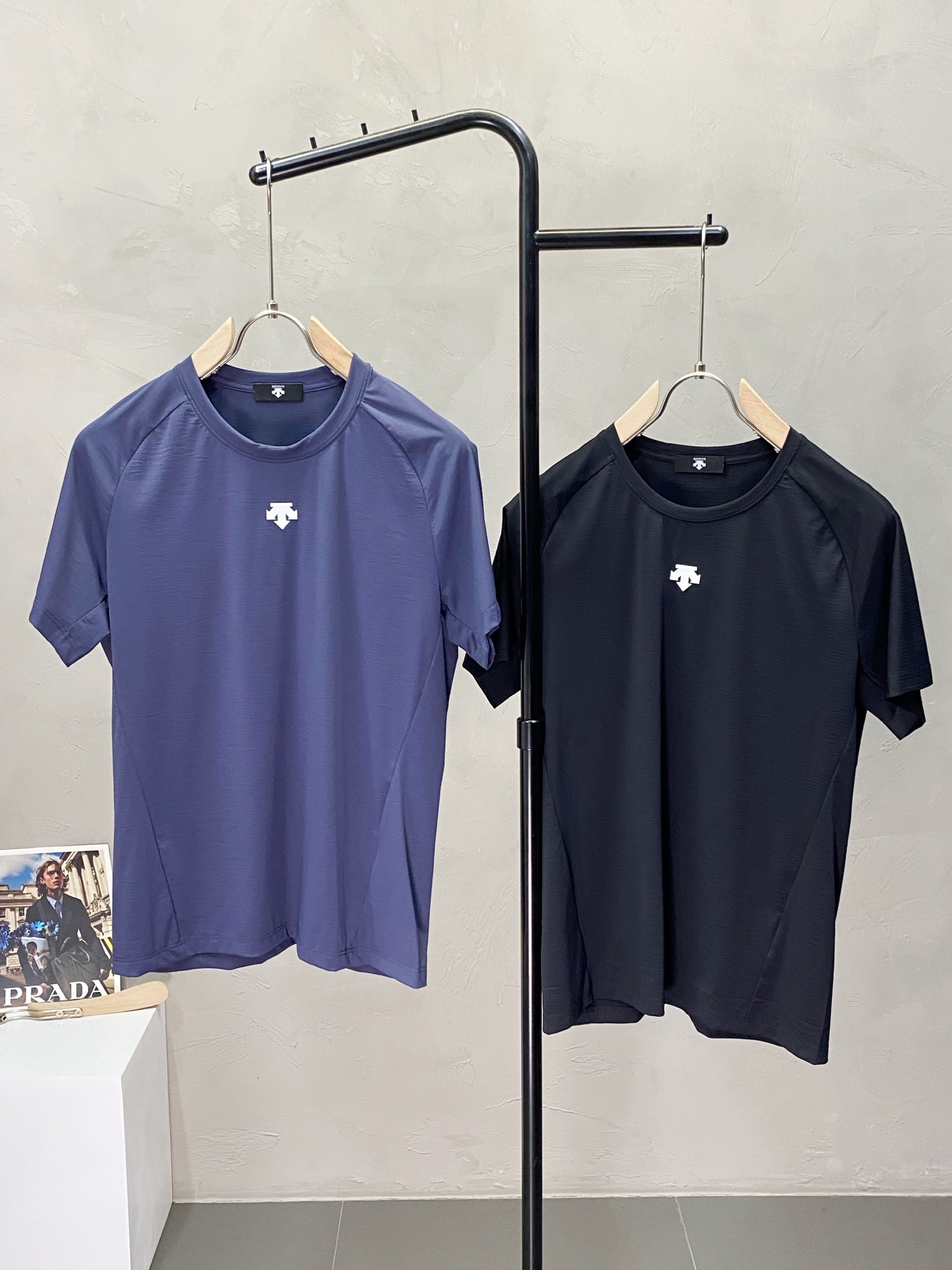 。DESCENTE迪桑特💥独家专供新款原单男士休闲春夏短袖 高端  高端版本 时尚百搭爆款⚠️⚠️✨✨进