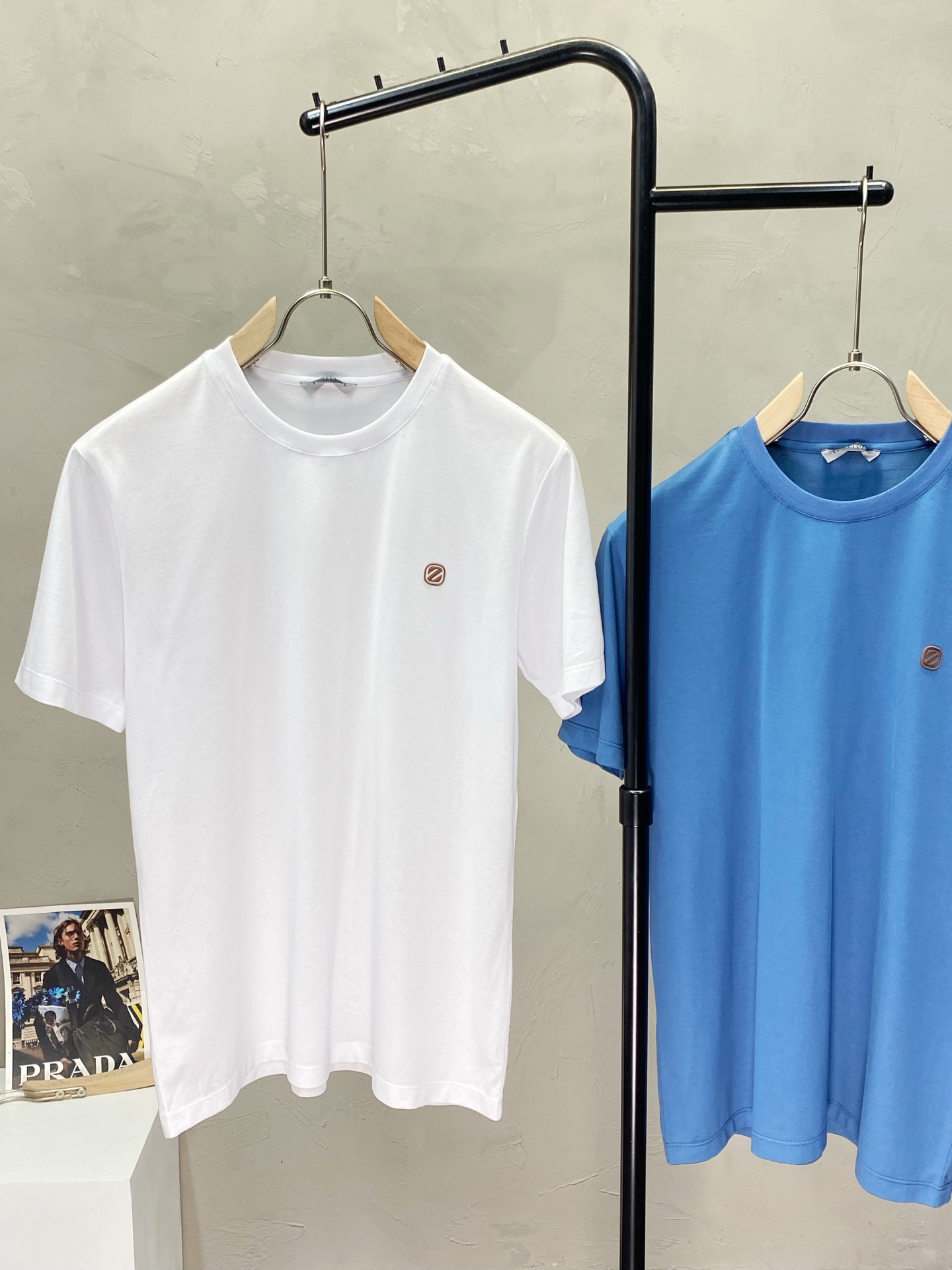 。ZEGNA杰尼亚💥独家专供新款原单男士休闲短袖 高端  高版本 时尚百搭爆款⚠️⚠️✨✨进口面料 手感