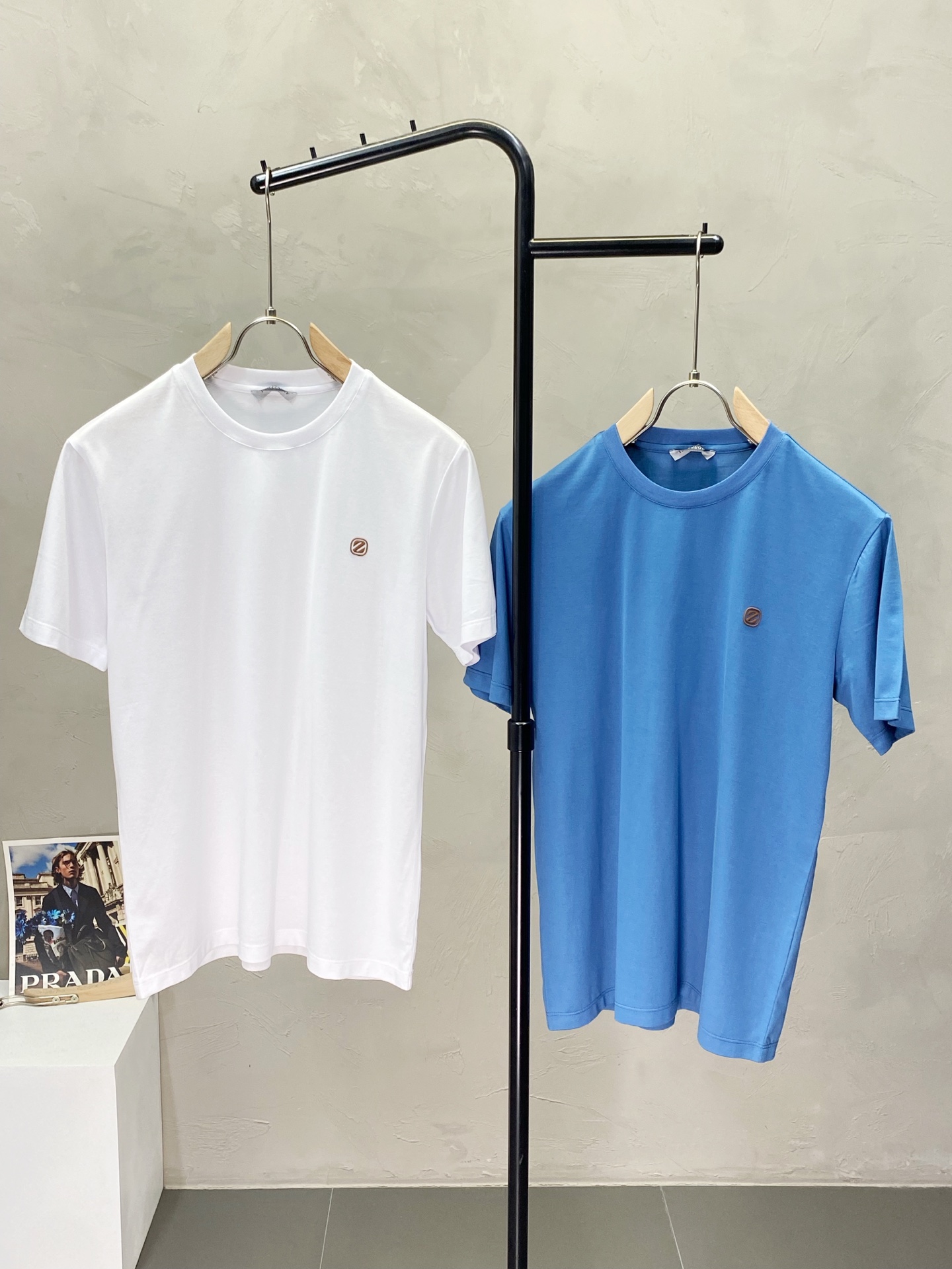 。ZEGNA杰尼亚💥独家专供新款原单男士休闲短袖 高端  高版本 时尚百搭爆款⚠️⚠️✨✨进口面料 手感