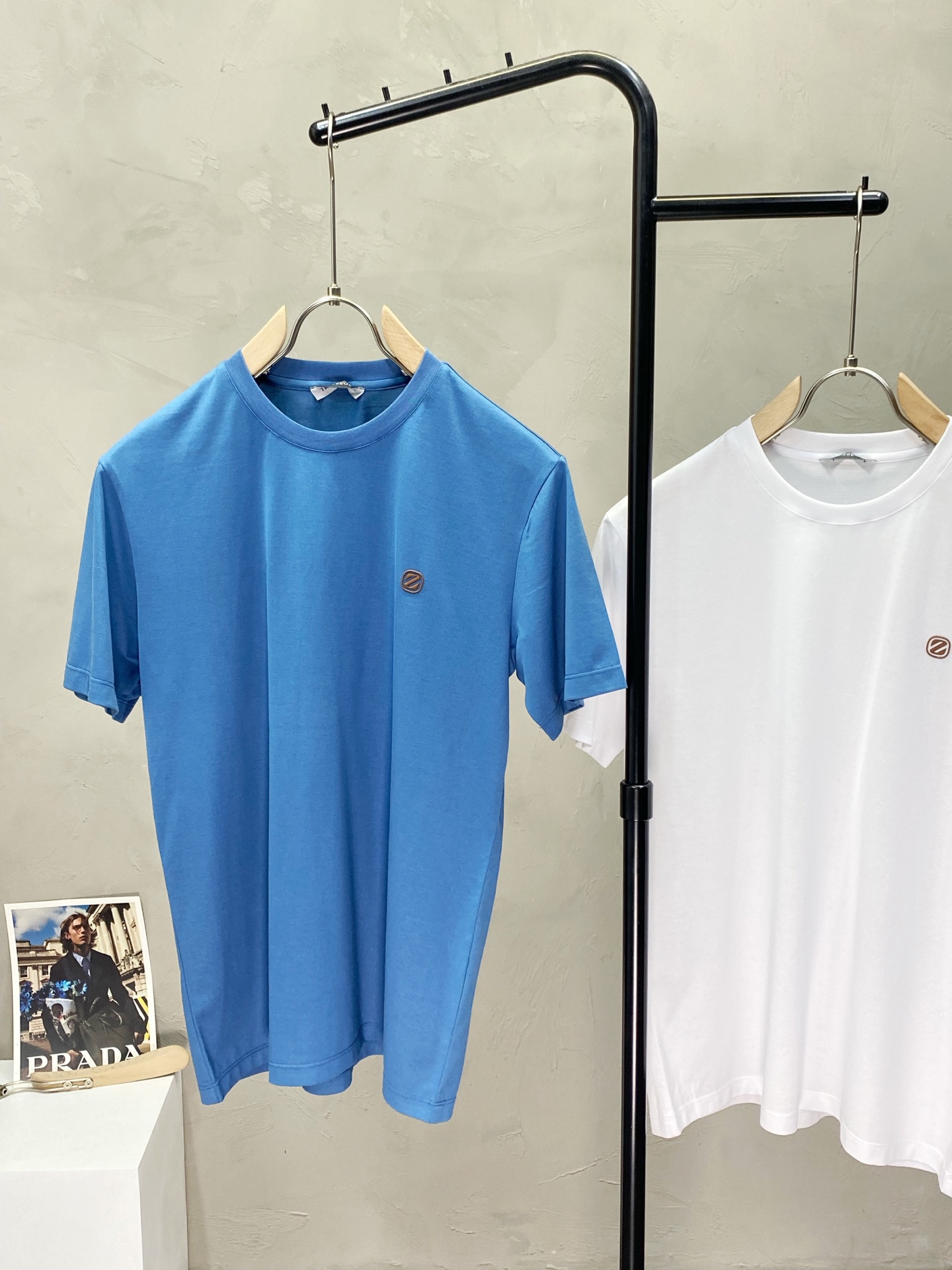 。ZEGNA杰尼亚💥独家专供新款原单男士休闲短袖 高端  高版本 时尚百搭爆款⚠️⚠️✨✨进口面料 手感