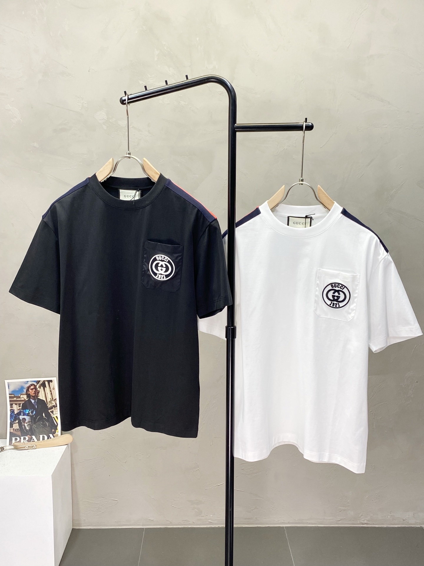 。Gucci古驰💥独家专供新款原单男士休闲短袖 高端  高版本 时尚百搭爆款⚠️⚠️✨✨进口面料 手感超