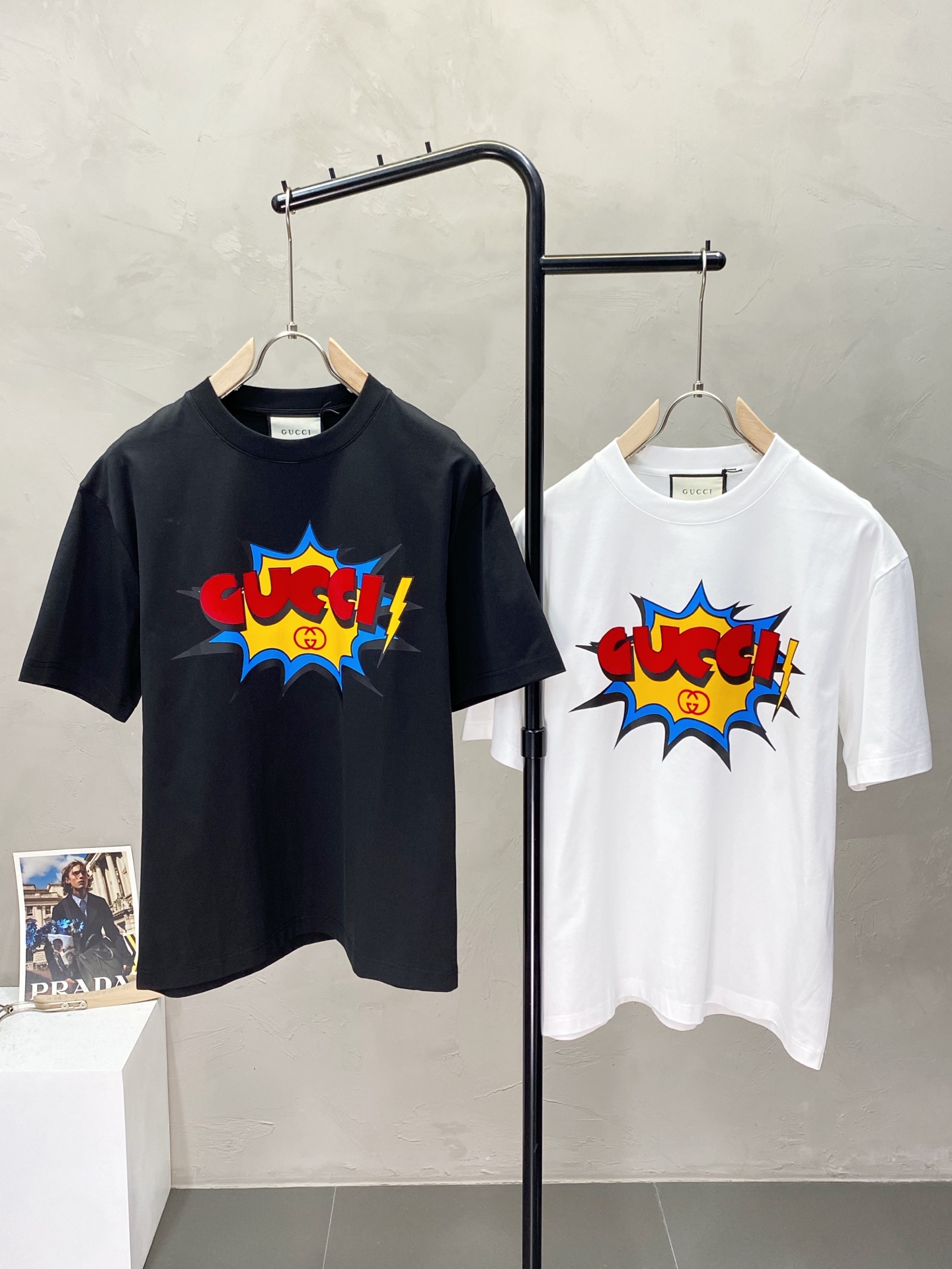 。Gucci古驰💥独家专供新款原单男士休闲短袖 高端  高版本 时尚百搭爆款⚠️⚠️✨✨进口面料 手感超