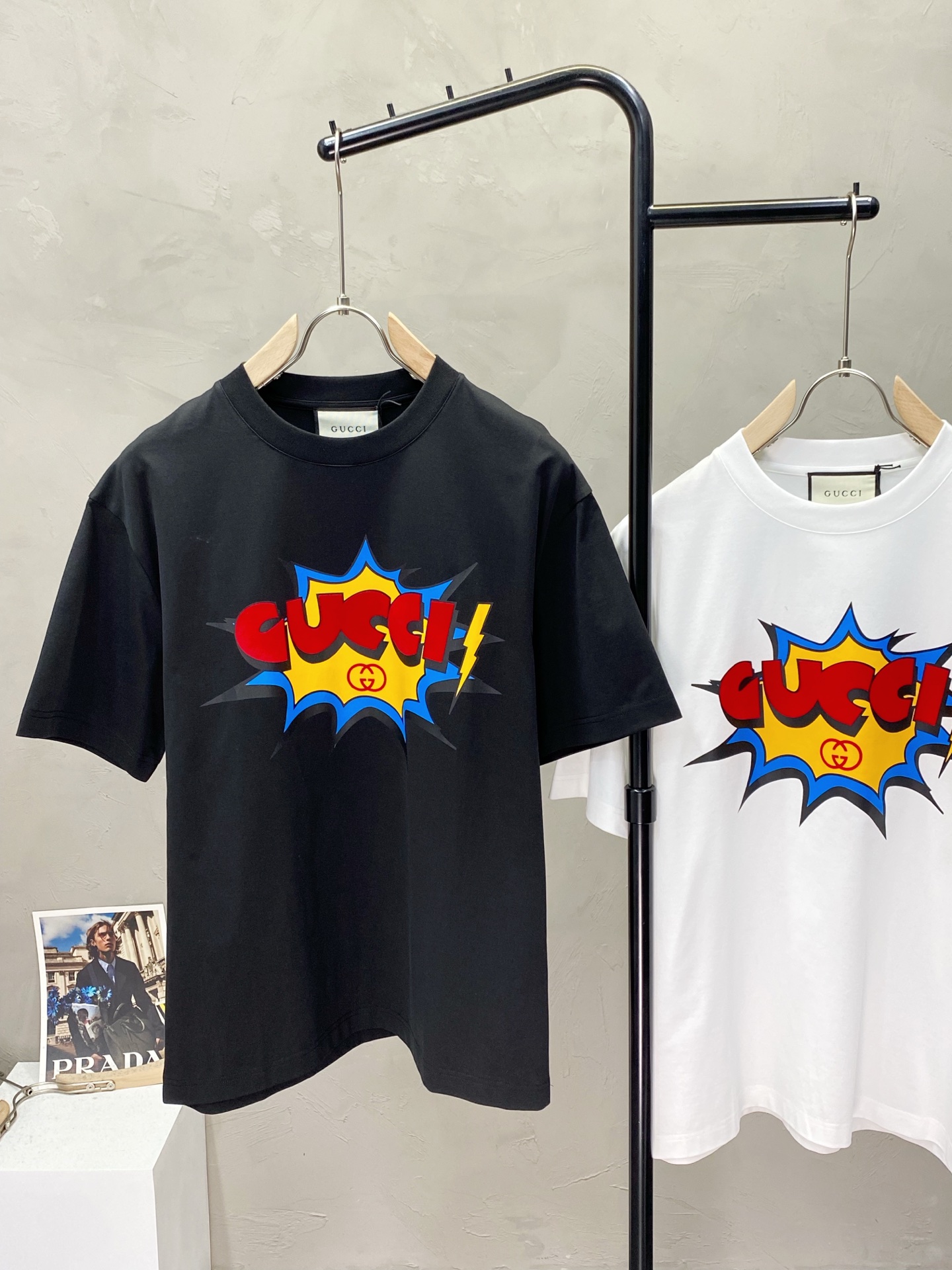 。Gucci古驰💥独家专供新款原单男士休闲短袖 高端  高版本 时尚百搭爆款⚠️⚠️✨✨进口面料 手感超