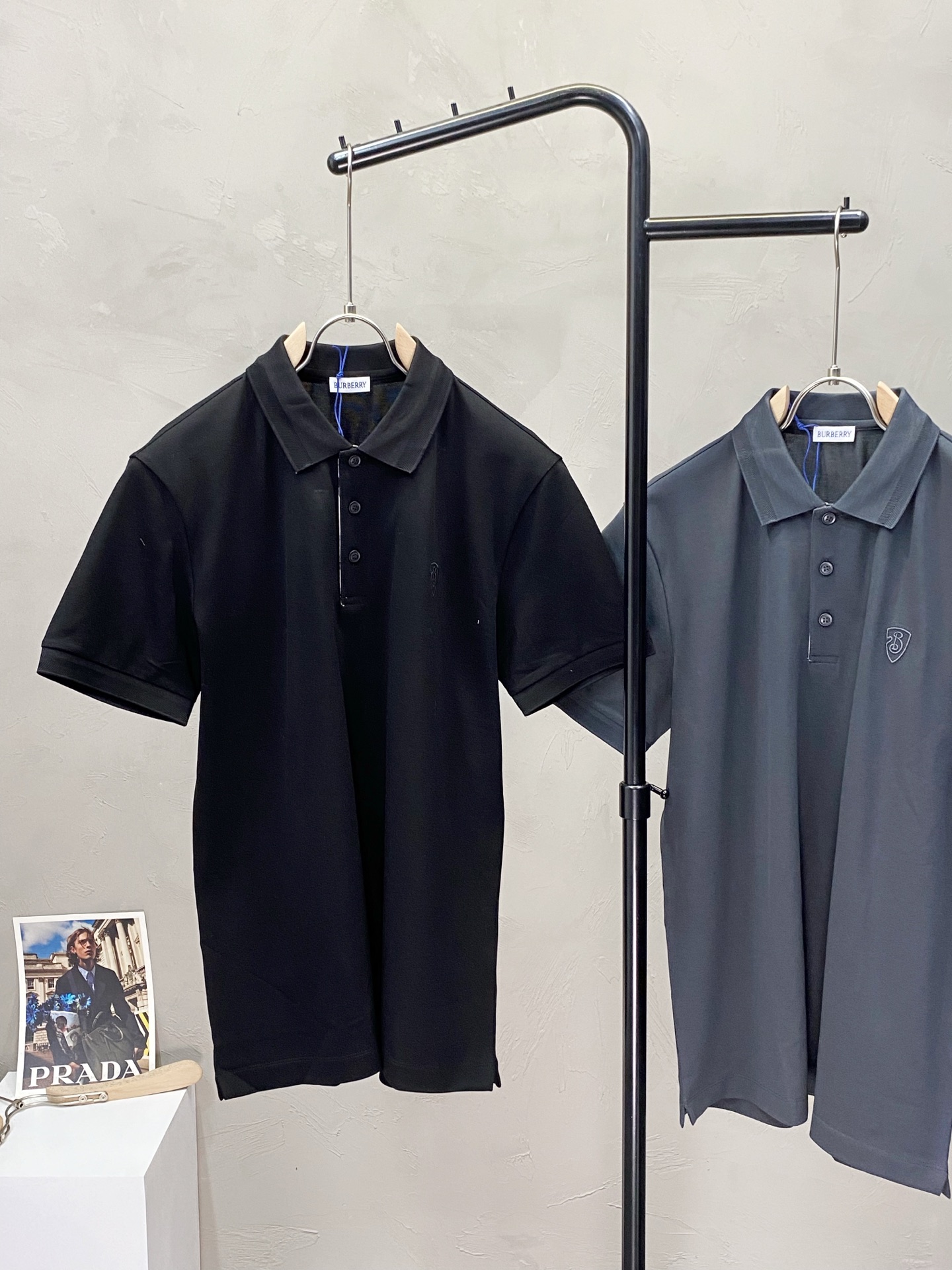 。Burberry巴宝莉💥独家专供新款原单男士休闲短袖 高端  高端版本 时尚百搭爆款⚠️⚠️✨✨进口面