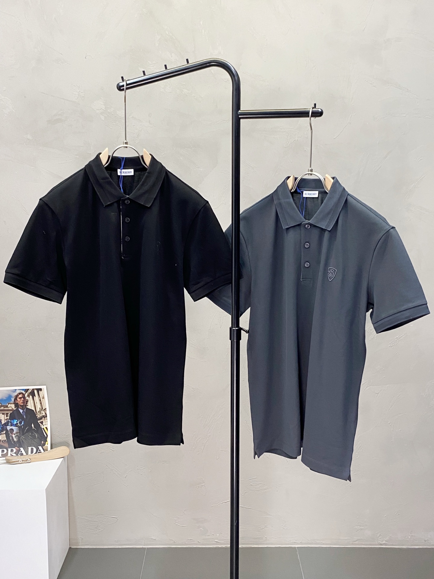 。Burberry巴宝莉💥独家专供新款原单男士休闲短袖 高端  高端版本 时尚百搭爆款⚠️⚠️✨✨进口面