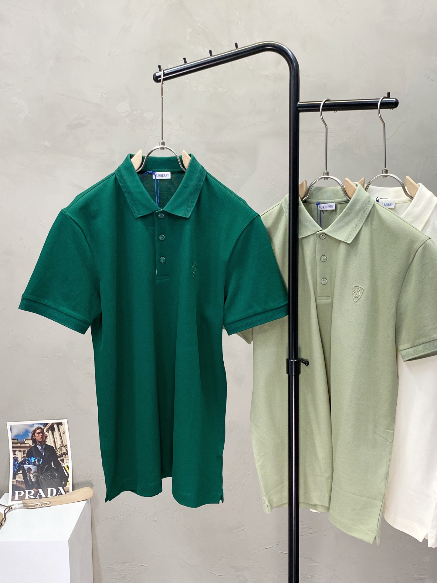 。Burberry巴宝莉💥独家专供新款原单男士休闲短袖 高端  高端版本 时尚百搭爆款⚠️⚠️✨✨进口面